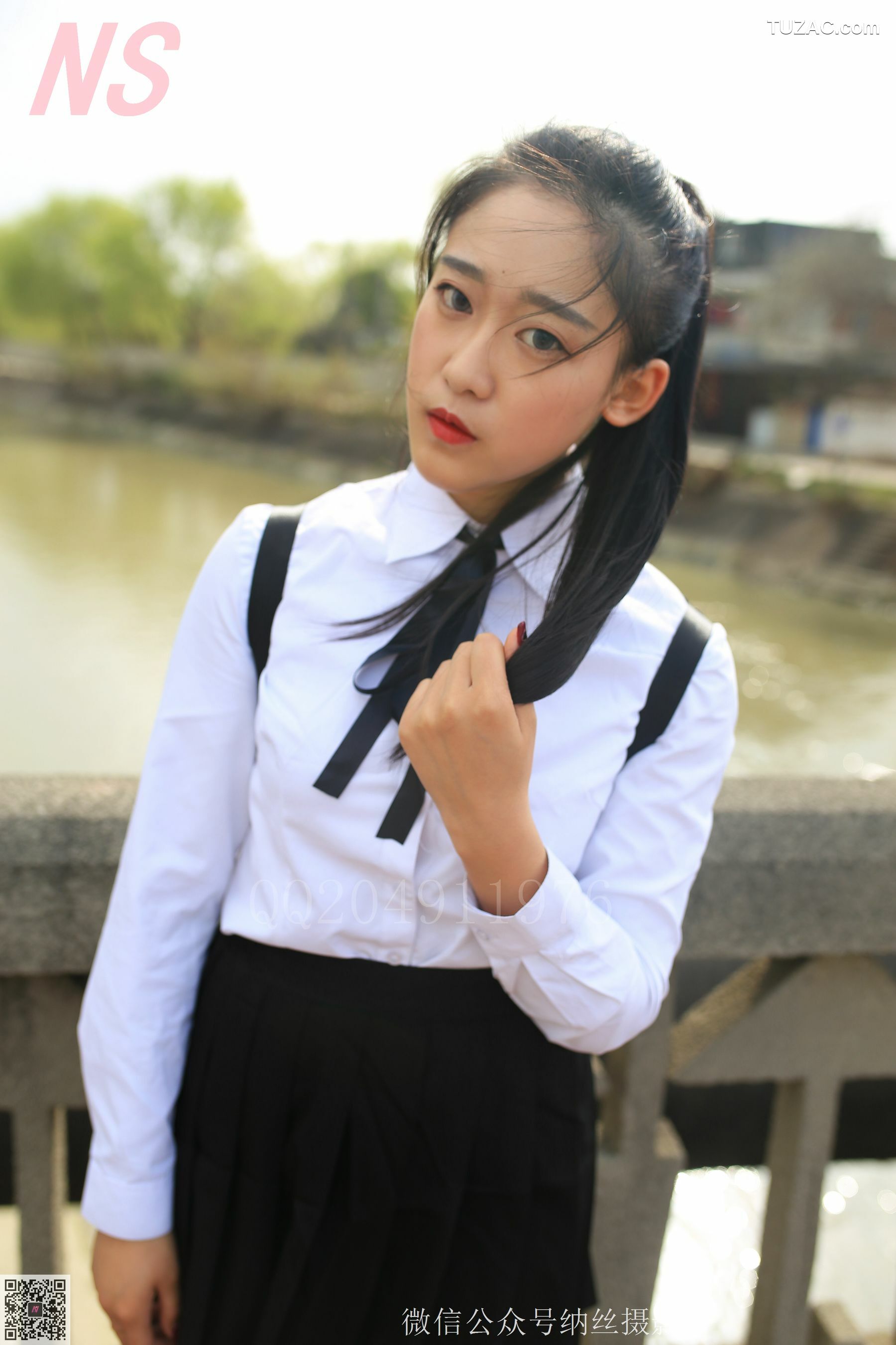 纳丝摄影_A＋妹《学妹肉丝》 NO.122 写真集[63P]