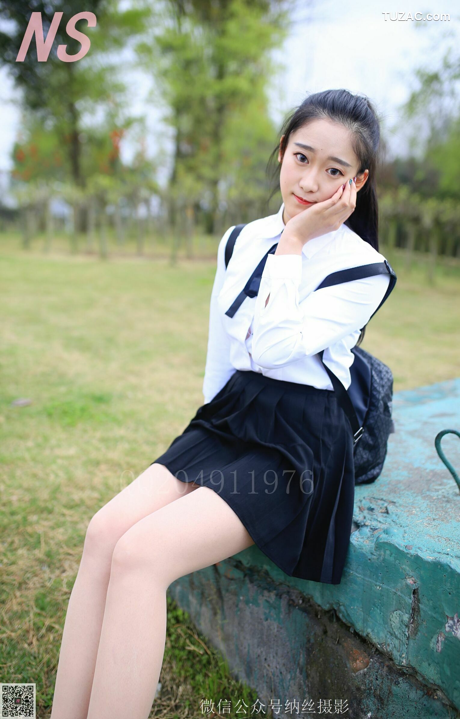 纳丝摄影_A＋妹《学妹肉丝》 NO.122 写真集[63P]