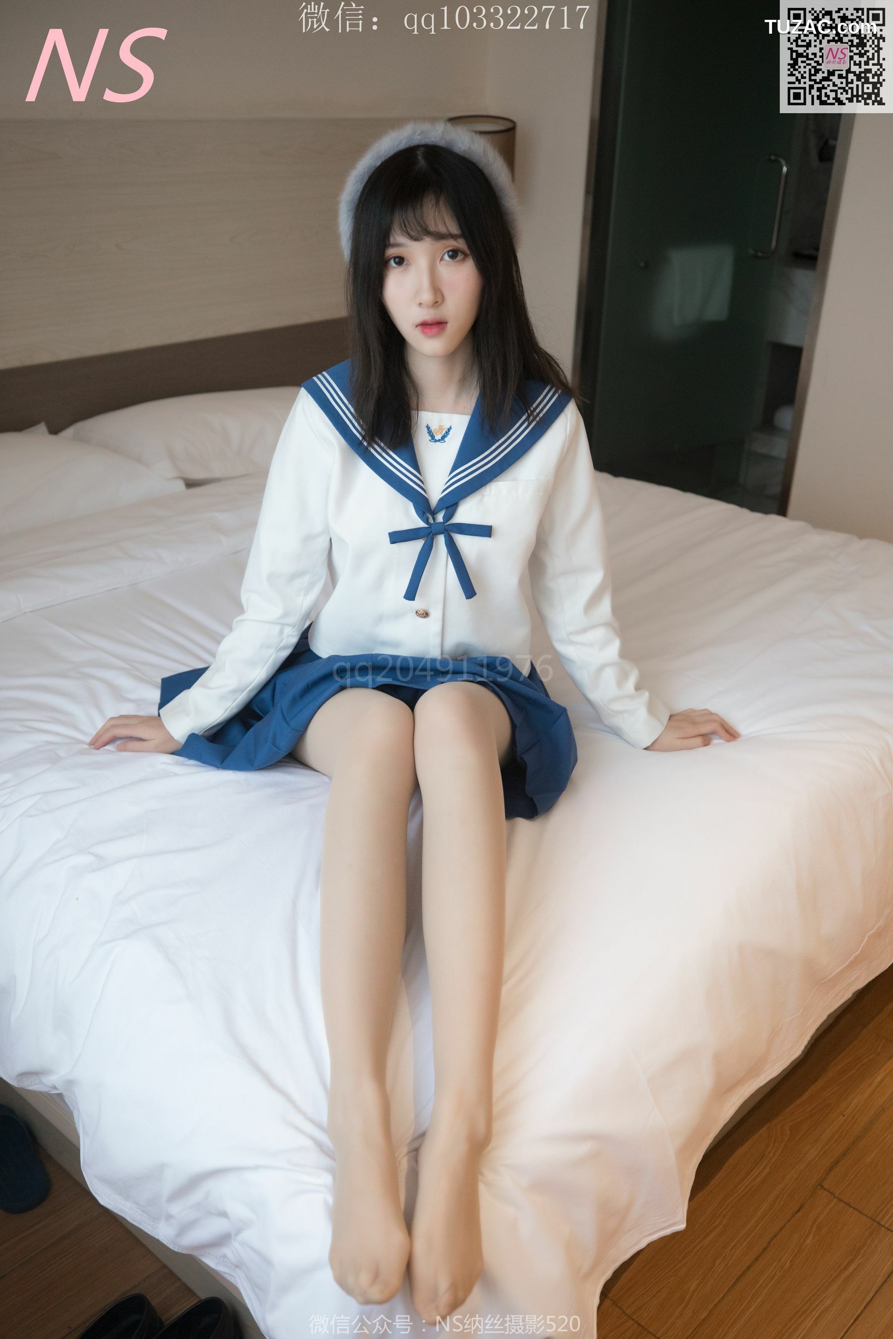 纳丝摄影_楚楚《楚楚动人的丝袜少女》 写真集[93P]