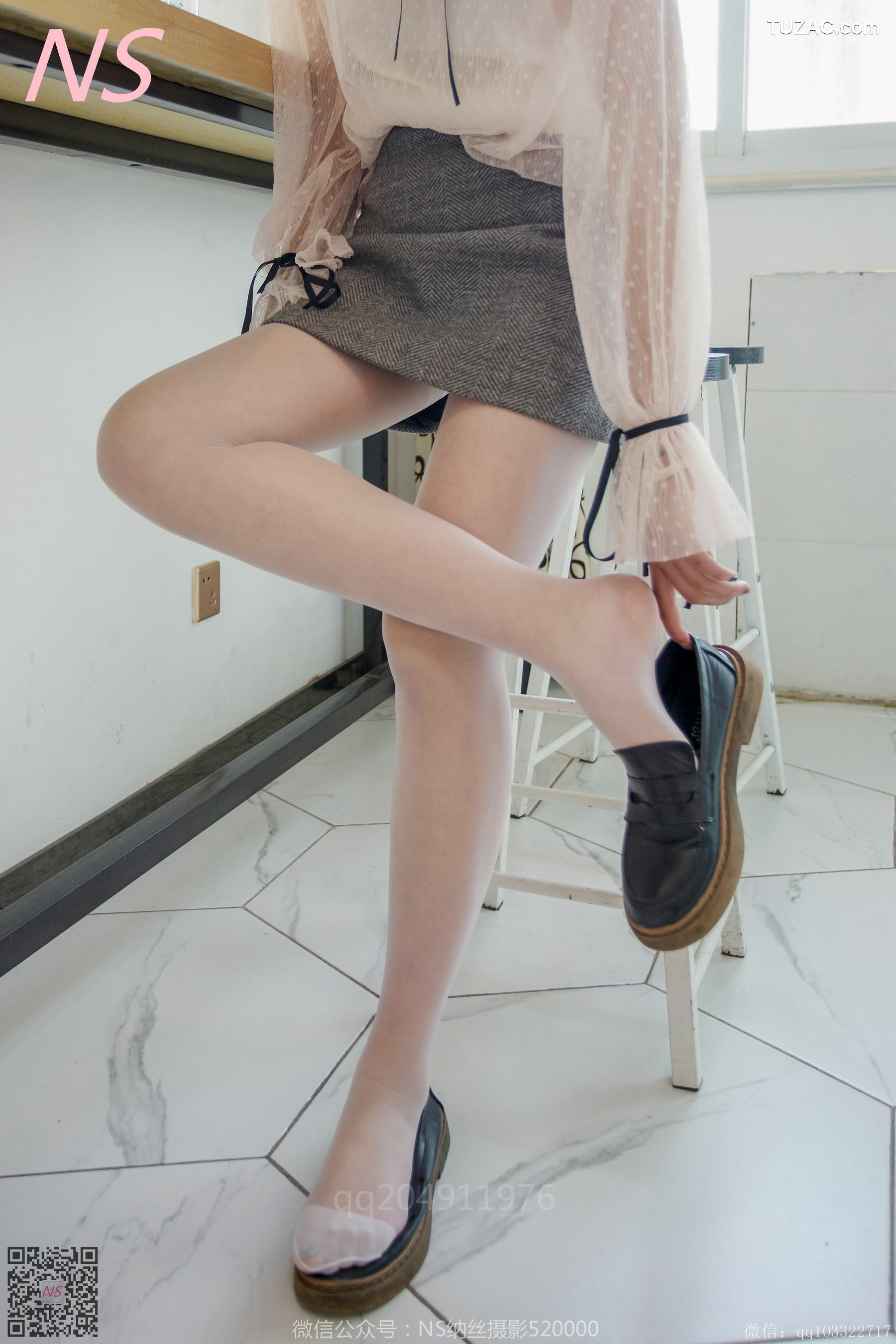 纳丝摄影_王小瑞《薄丝美腿》 写真集[64P]