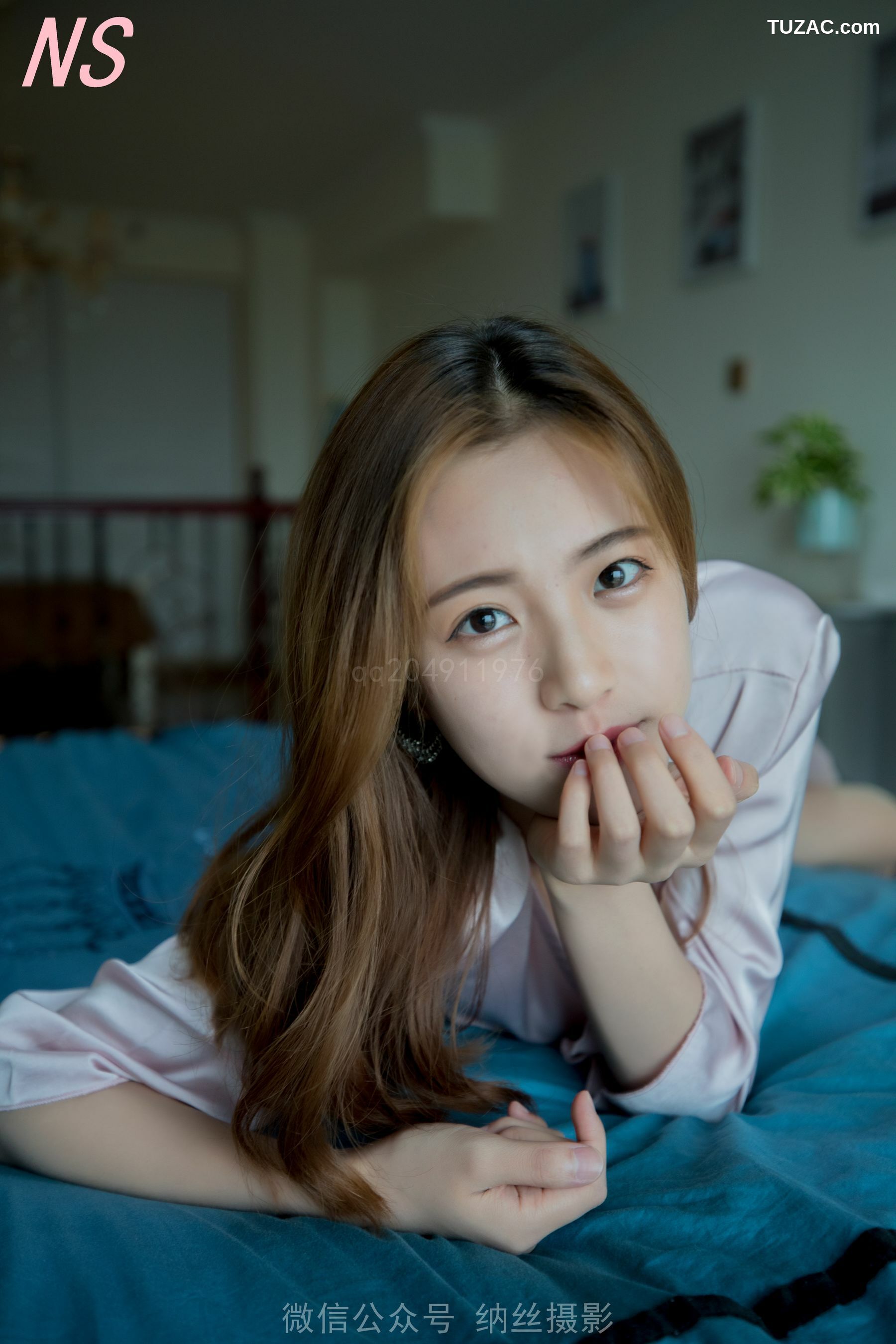 纳丝摄影_美女主播寒霜《睡衣诱惑》 写真集[90P]