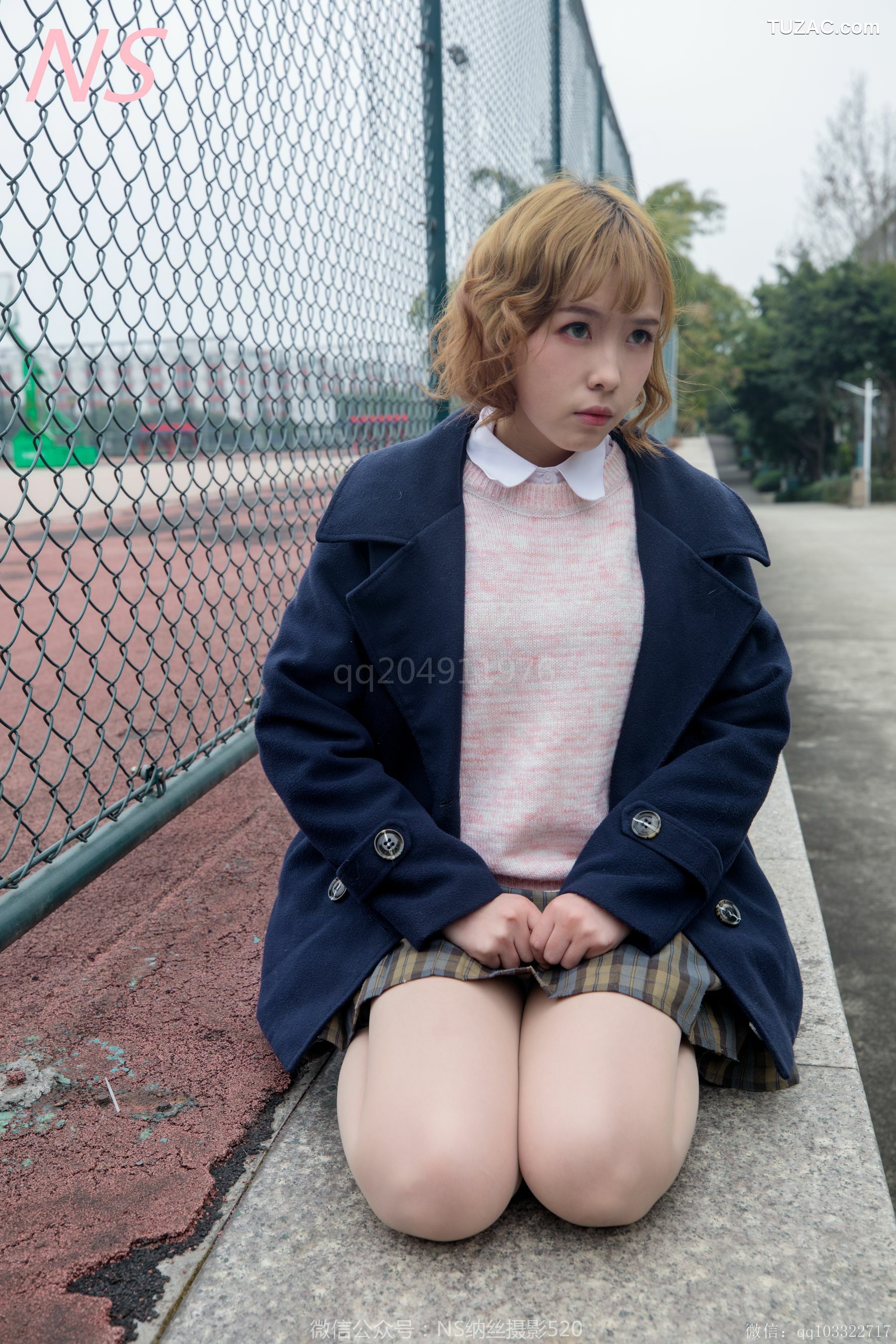 纳丝摄影_诗云《花纹丝袜萌萌系》 写真集[85P]