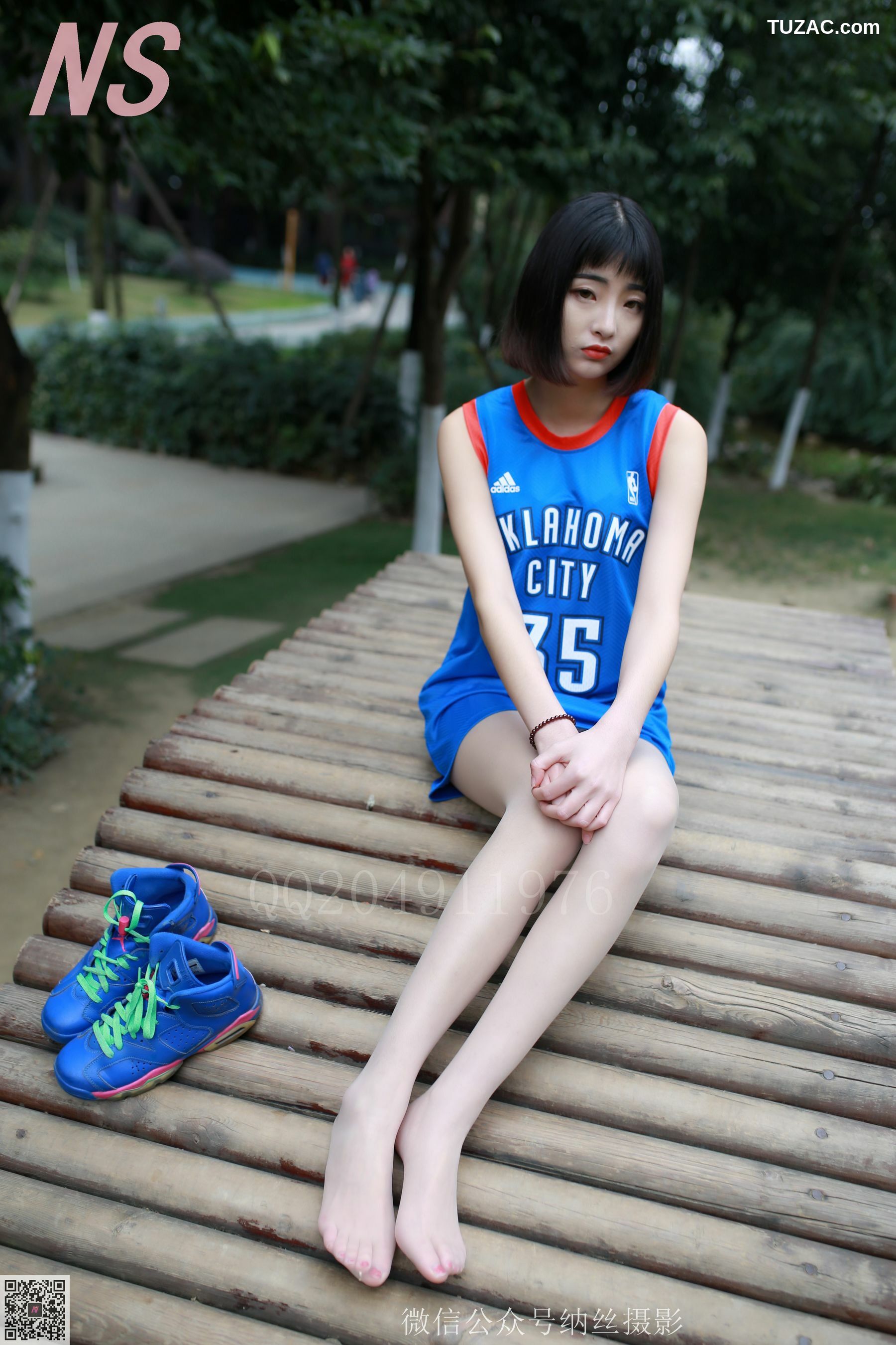 纳丝摄影_陈玉洁《篮球少女》 NO.107 写真集[99P]