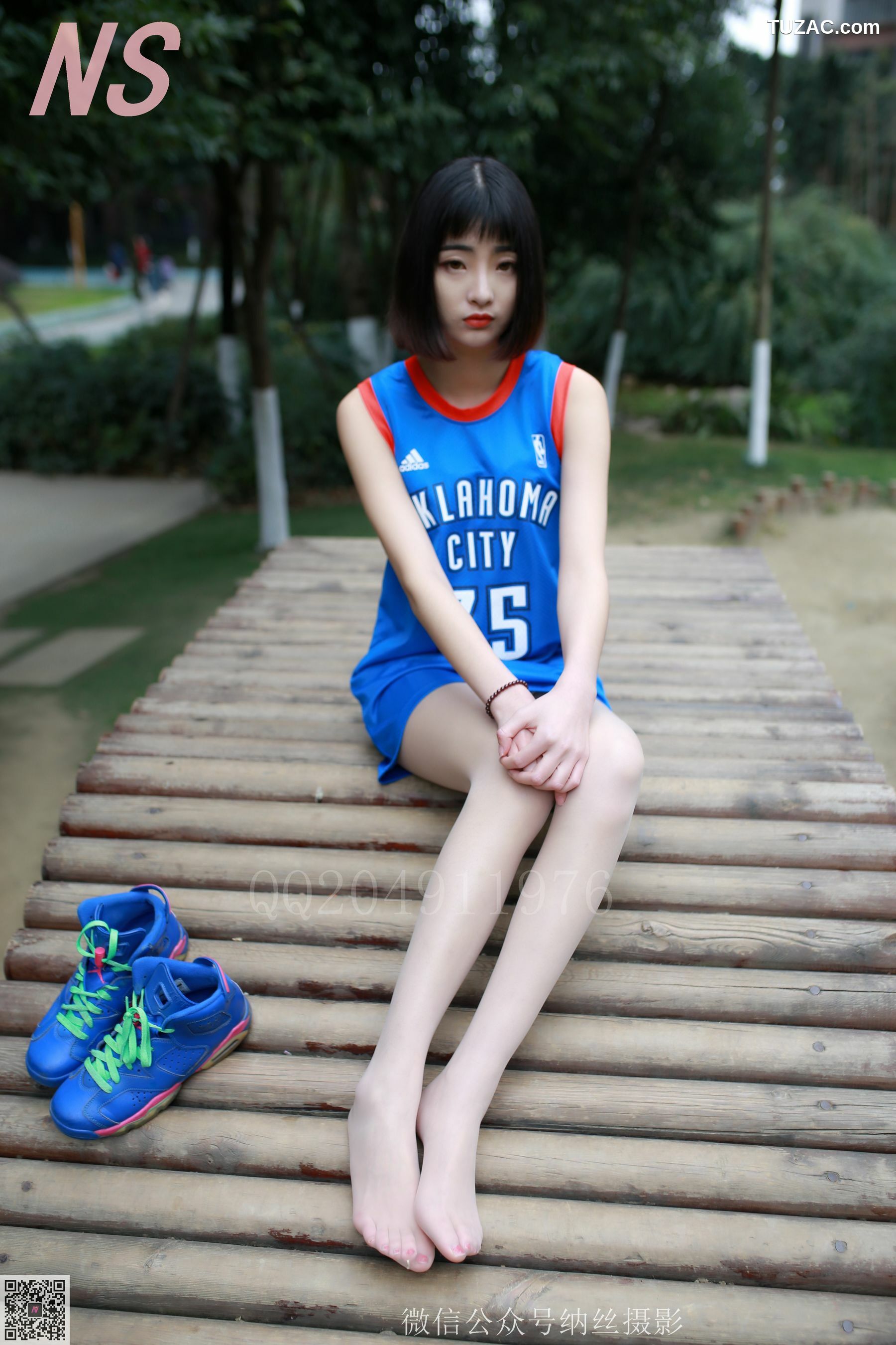 纳丝摄影_陈玉洁《篮球少女》 NO.107 写真集[99P]