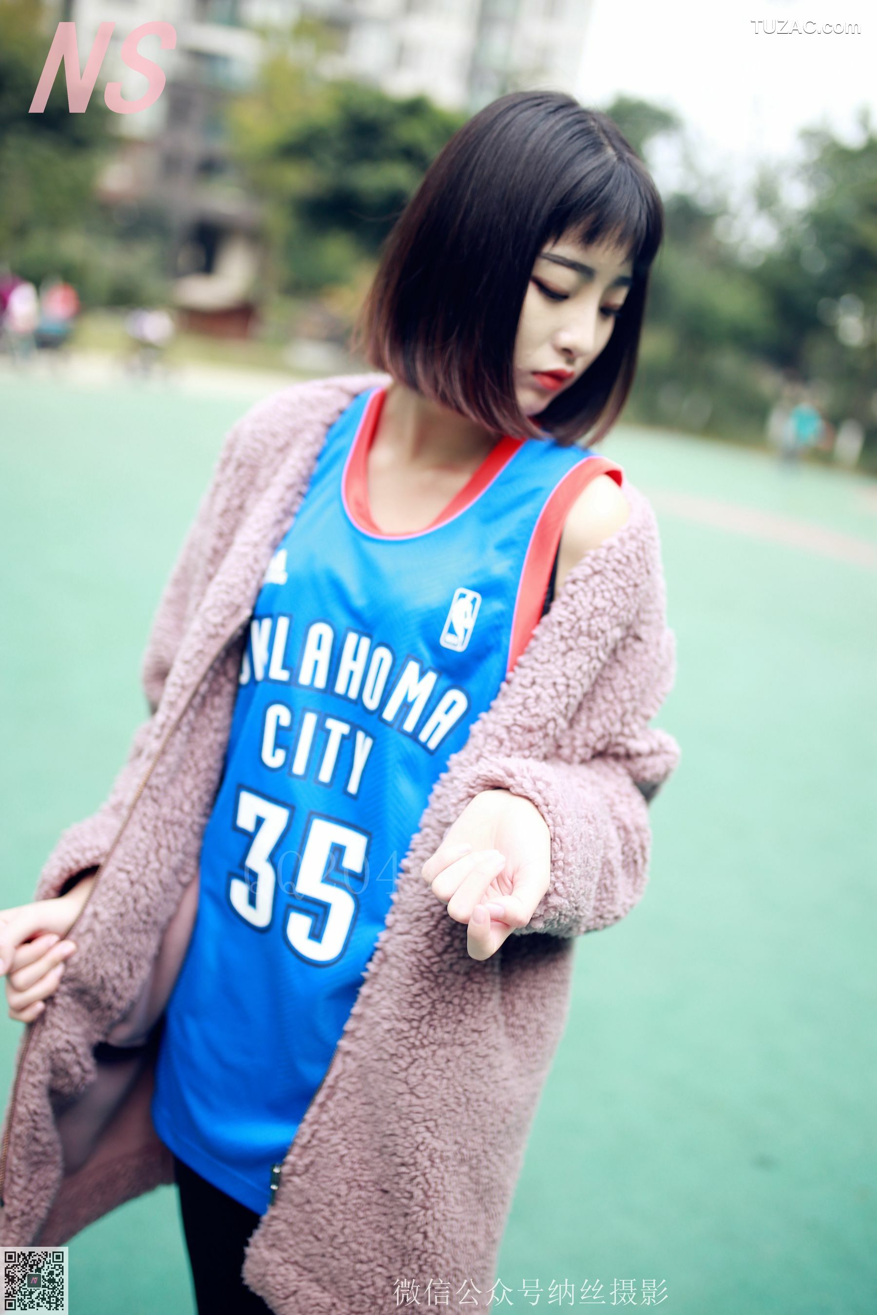 纳丝摄影_陈玉洁《篮球少女》 NO.107 写真集[99P]