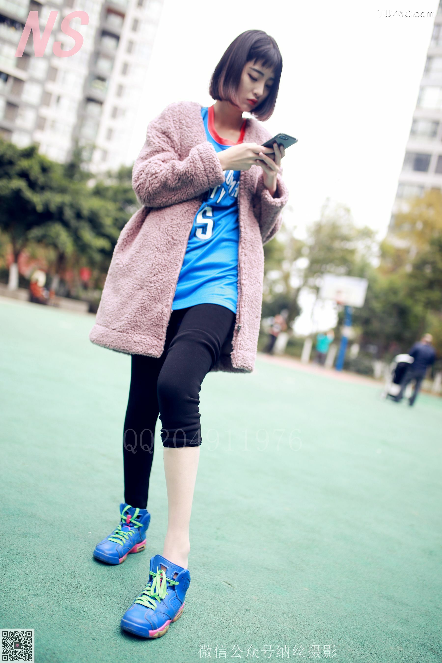 纳丝摄影_陈玉洁《篮球少女》 NO.107 写真集[99P]