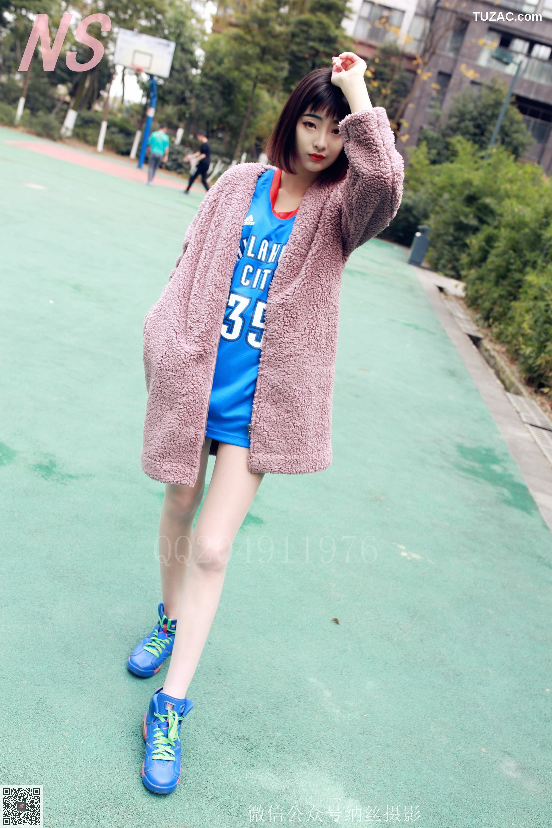 纳丝摄影_陈玉洁《篮球少女》 NO.107 写真集[99P]