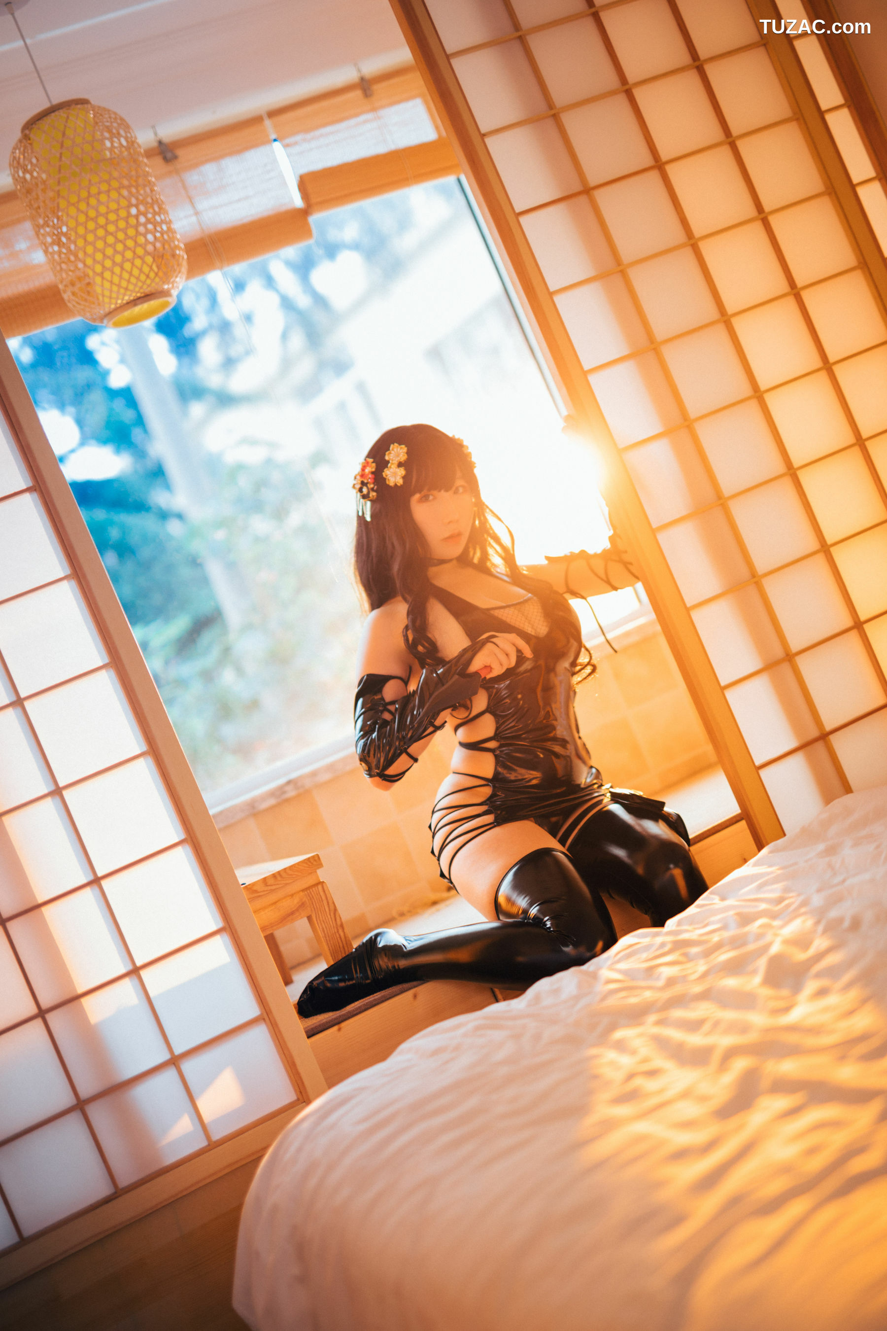 网络美女_ 从从从从鸾 《大胸忍者》 写真集[66P]