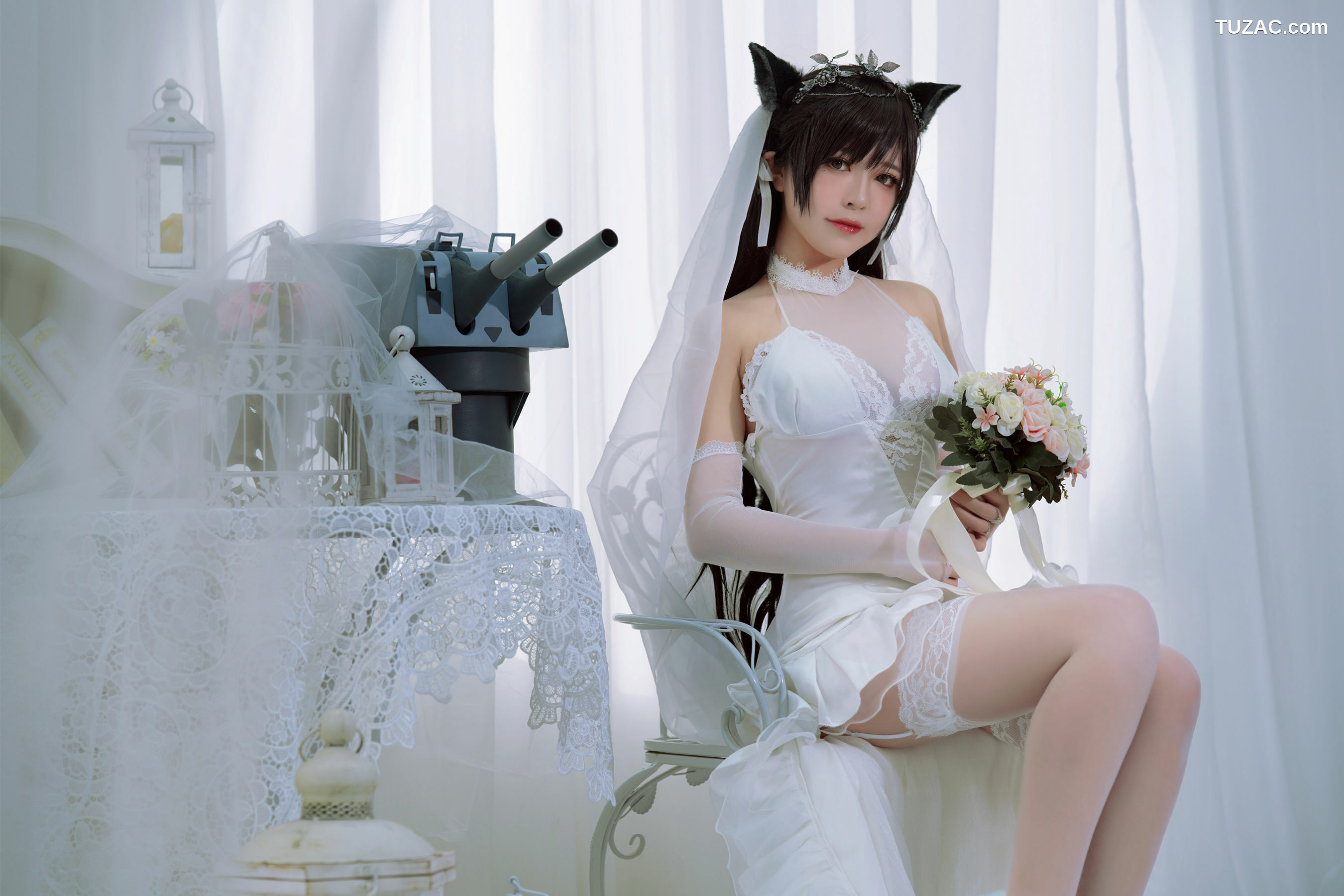 网络美女_ 半半子 《爱宕花嫁》 写真集[30P]