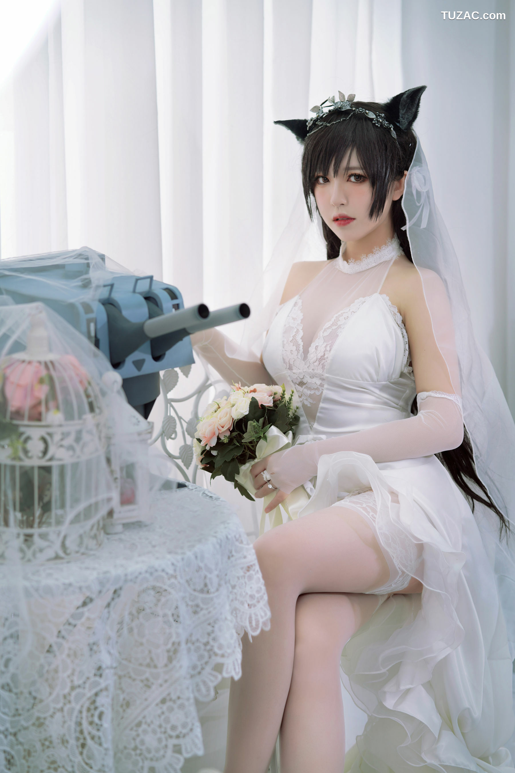 网络美女_ 半半子 《爱宕花嫁》 写真集[30P]
