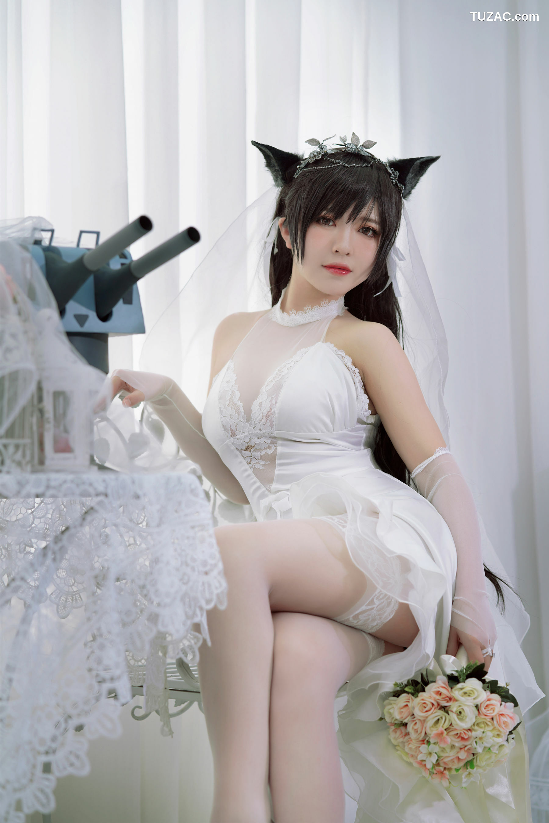 网络美女_ 半半子 《爱宕花嫁》 写真集[30P]