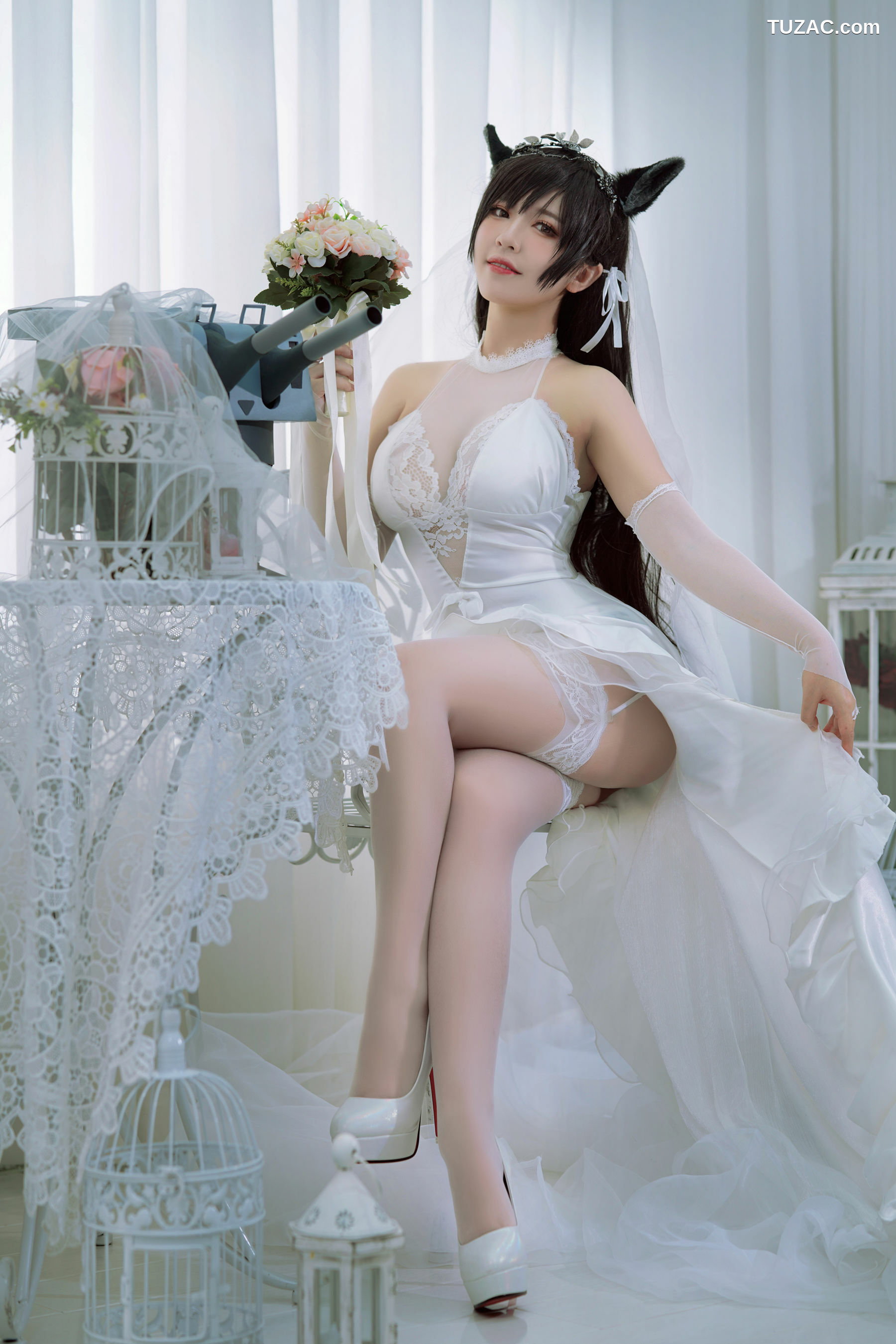 网络美女_ 半半子 《爱宕花嫁》 写真集[30P]