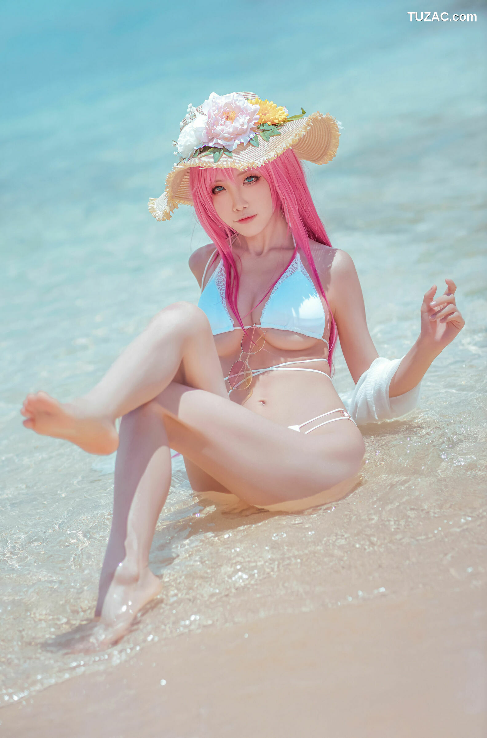 网络美女_ 水淼aqua - 絮库夫 写真套图[35P]