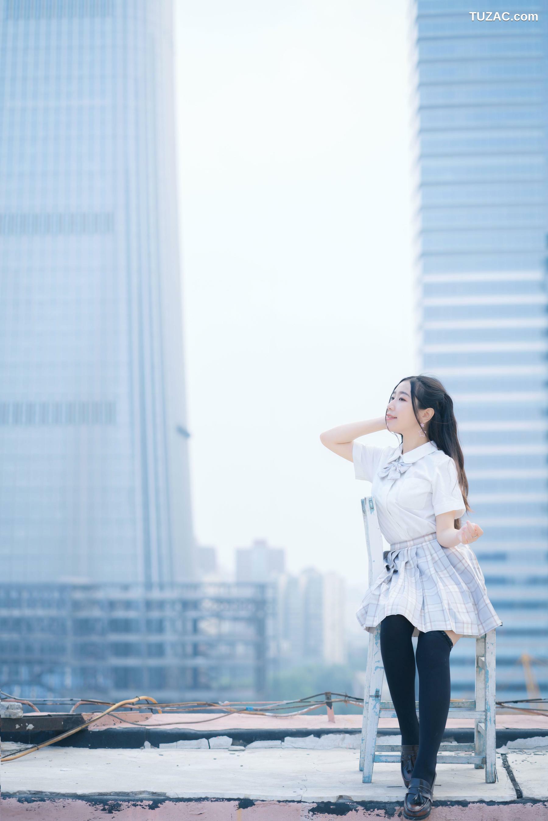 网络美女_ 穆零Mu0 - 天台jk[21P]
