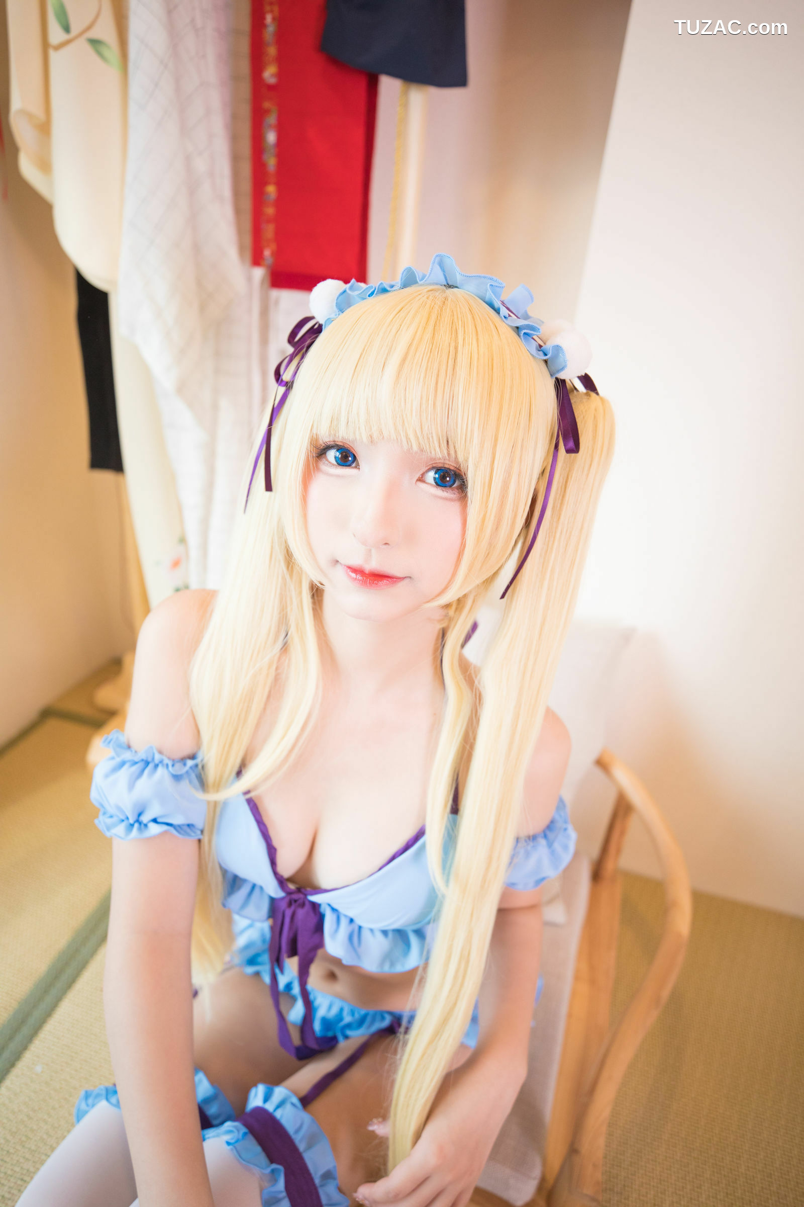 网络美女_COSER美少女神楽坂真冬《恋人以上》  写真集[150P]