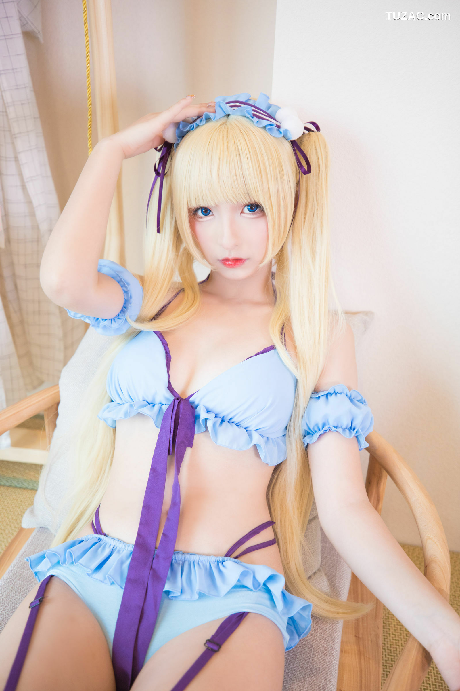 网络美女_COSER美少女神楽坂真冬《恋人以上》  写真集[150P]