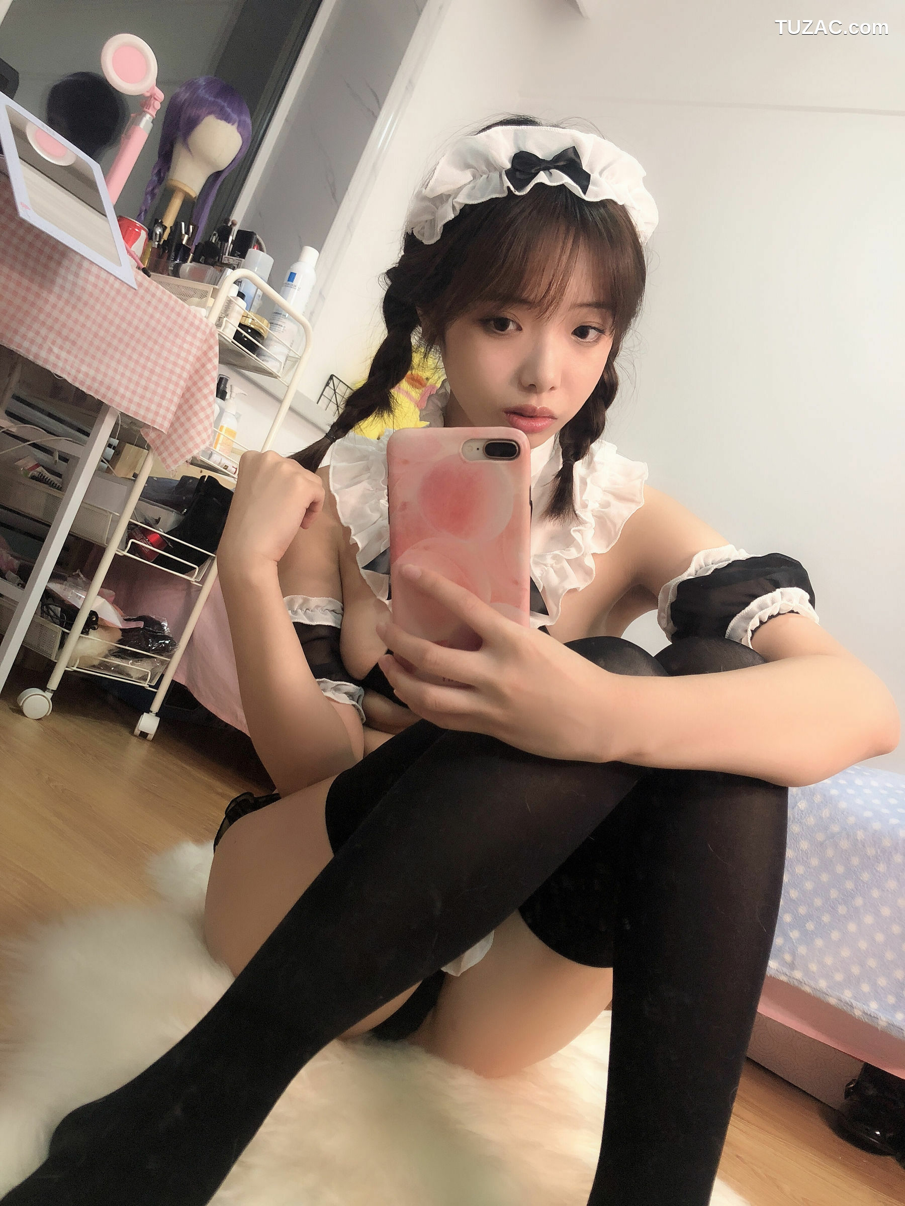 网络美女_Coser雯妹 《自拍本（1号本）女仆》 写真集