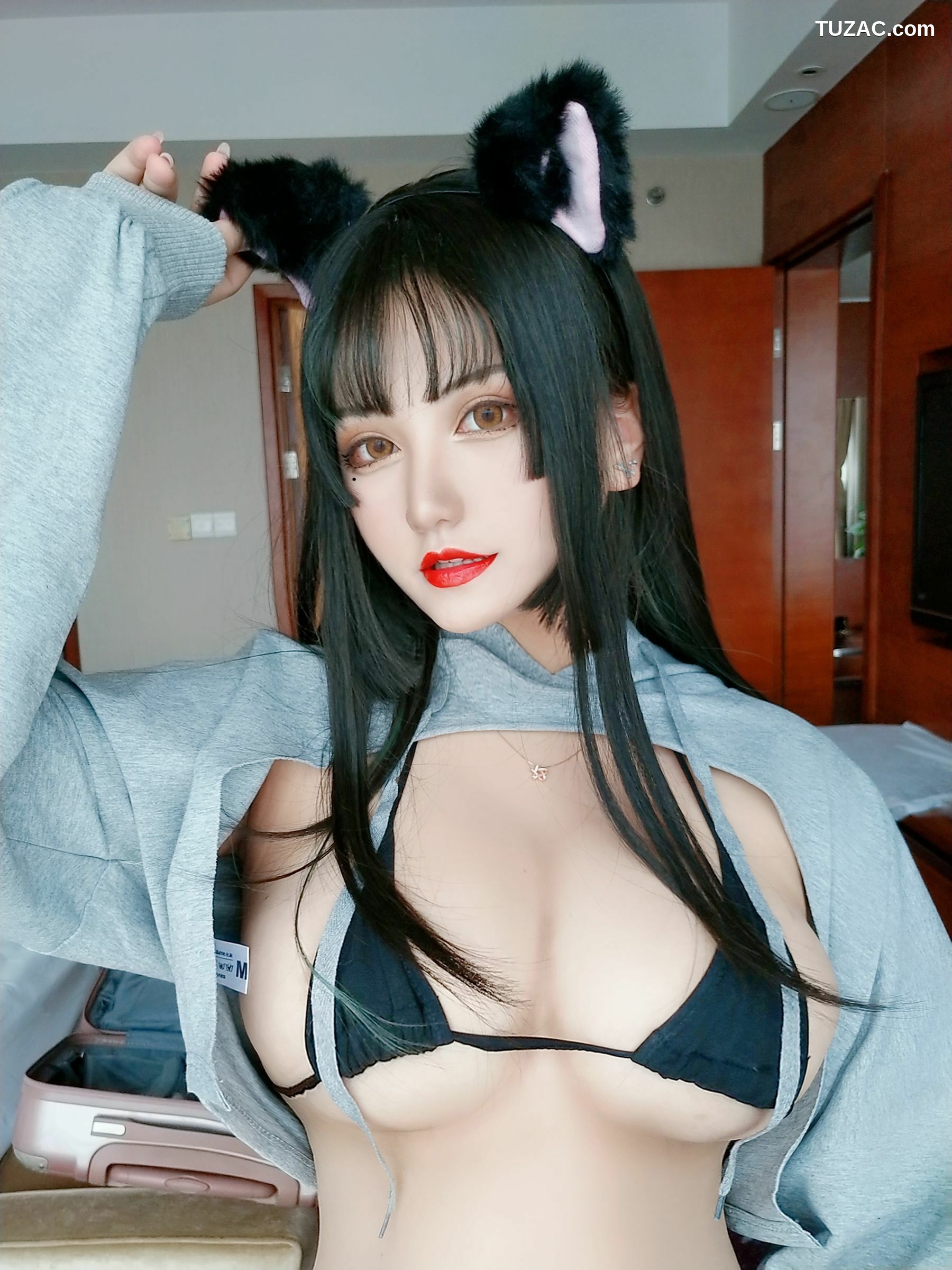 网络美女_夏鸽鸽不想起床 《猫耳》 写真集