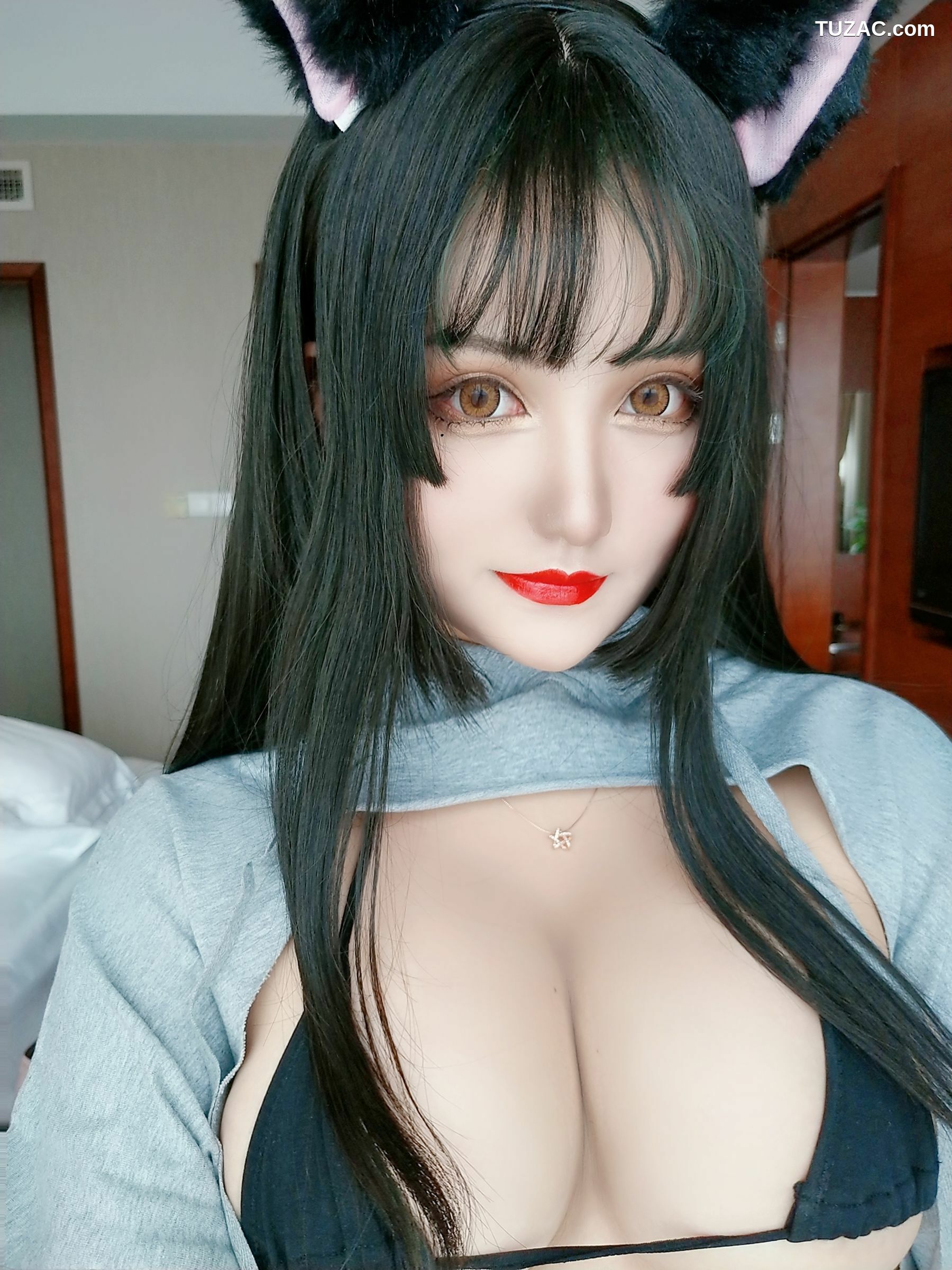 网络美女_夏鸽鸽不想起床 《猫耳》 写真集