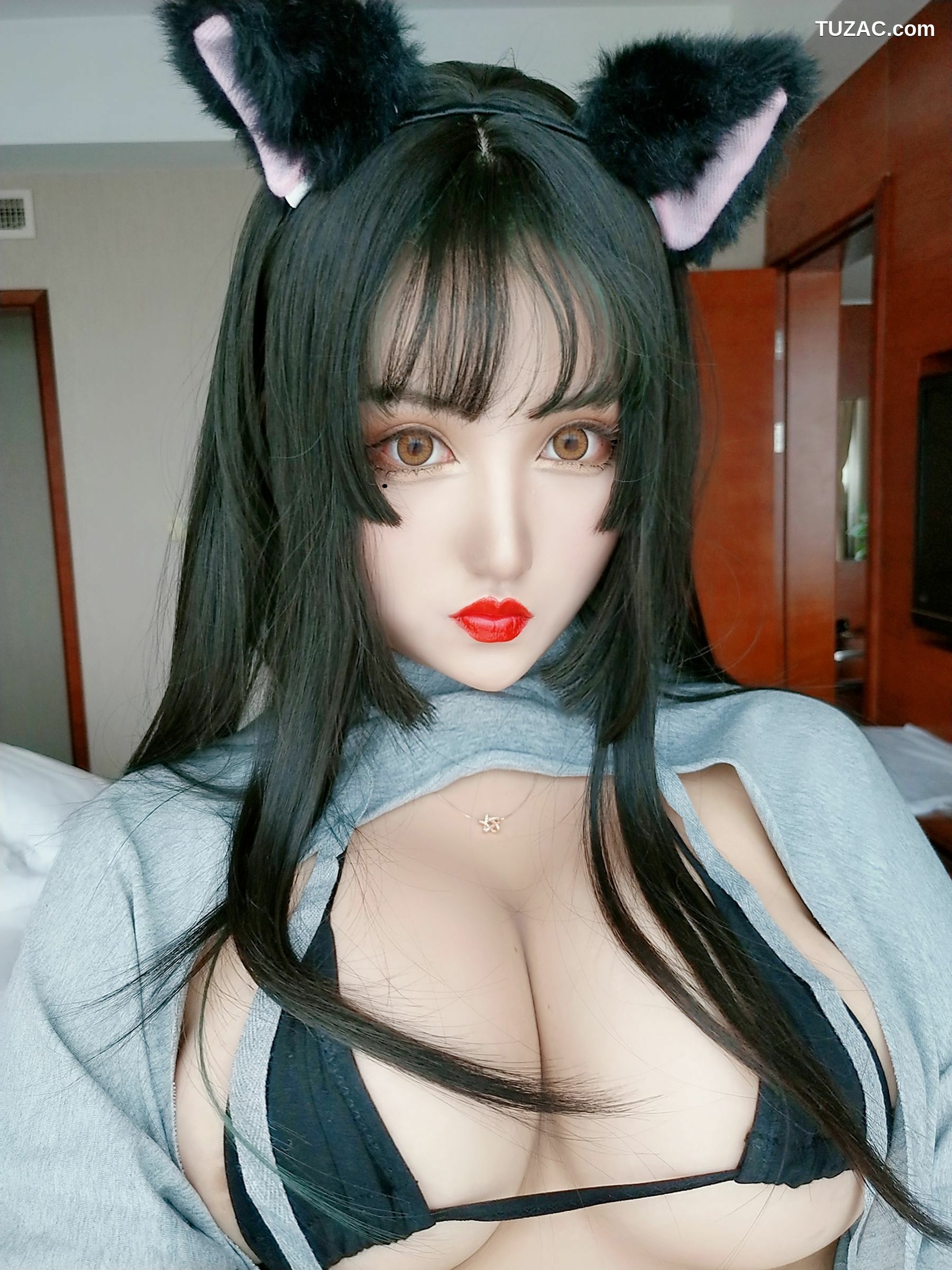 网络美女_夏鸽鸽不想起床 《猫耳》 写真集