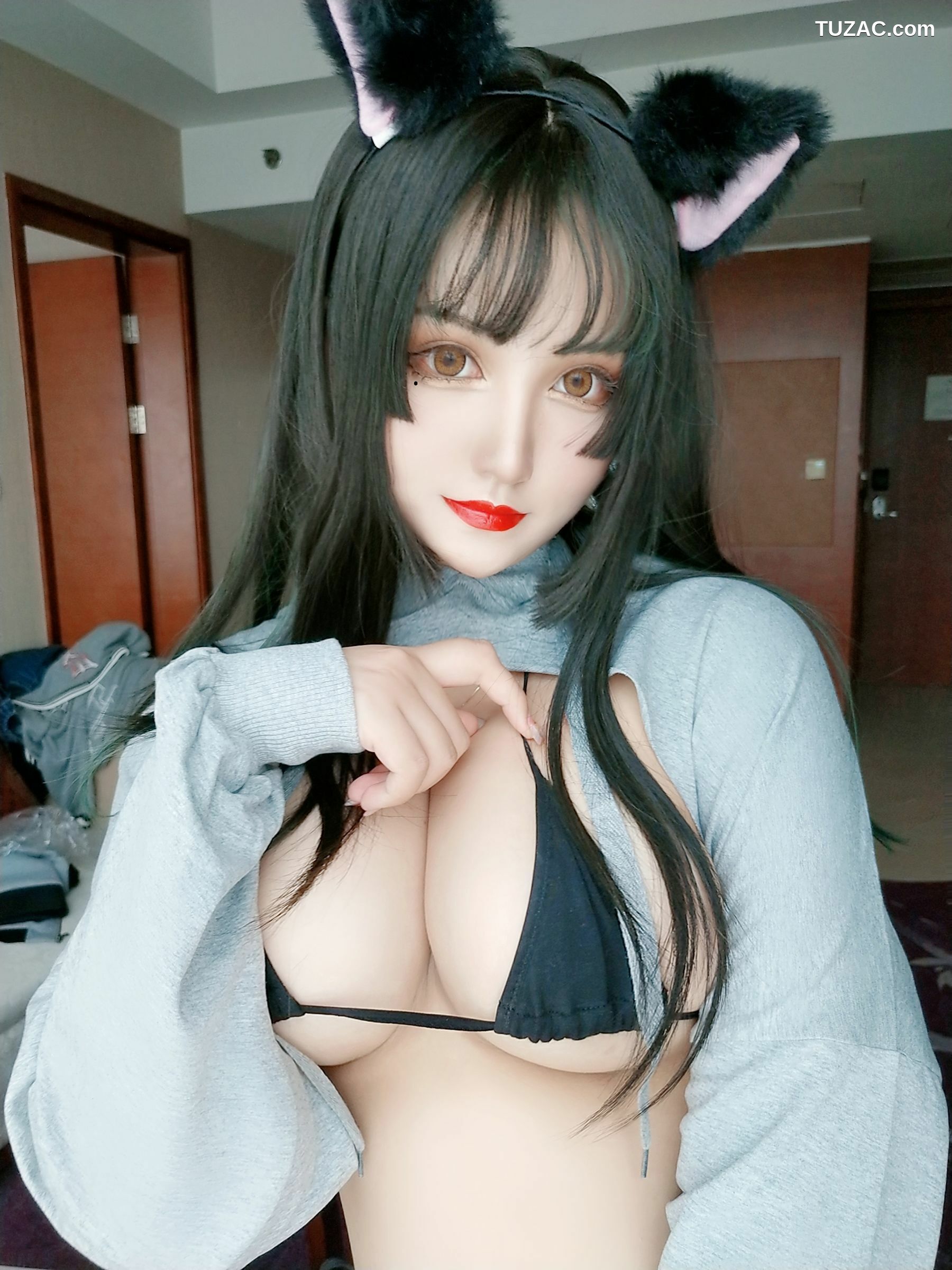 网络美女_夏鸽鸽不想起床 《猫耳》 写真集