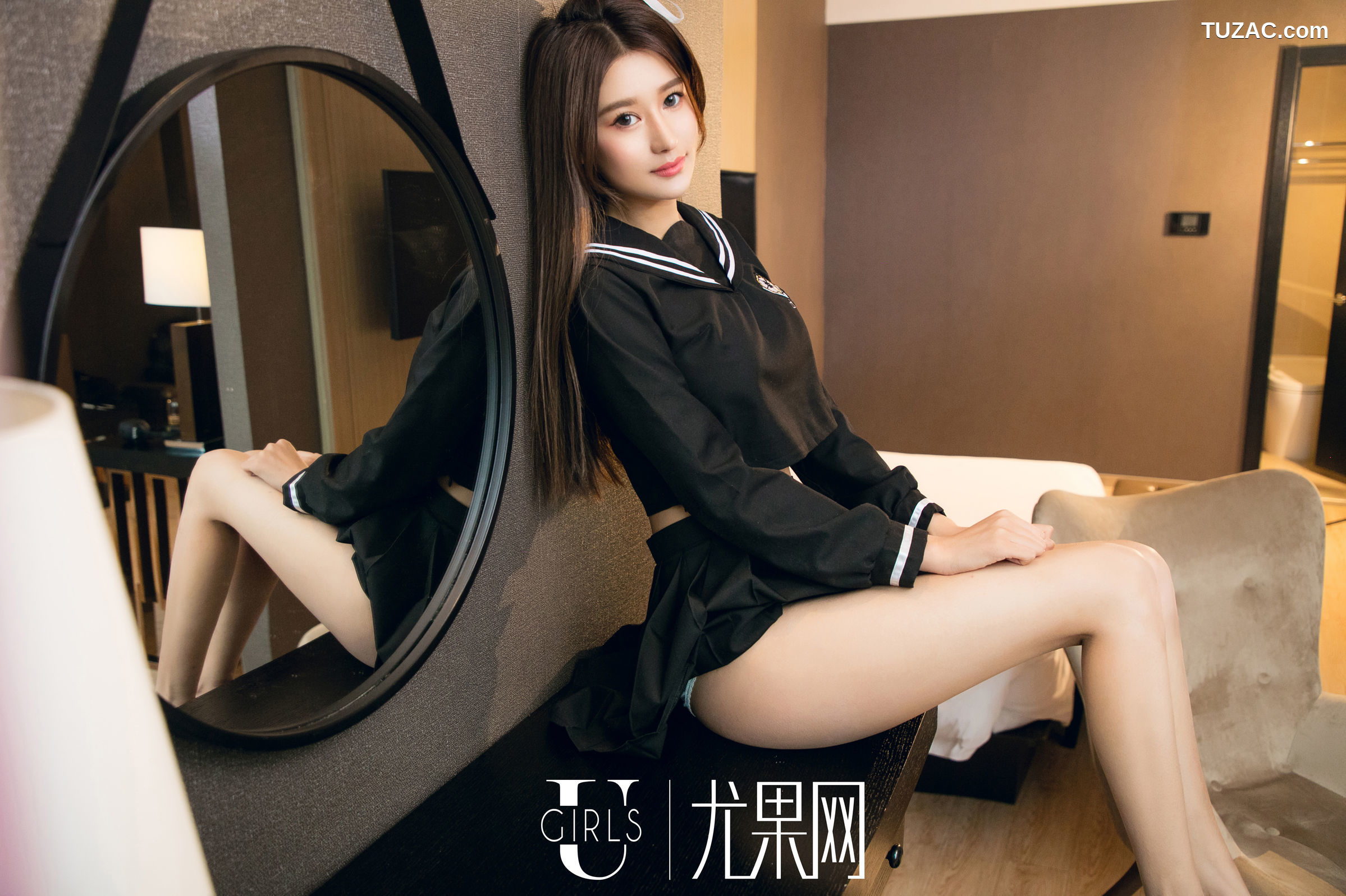 UGirls尤果网-U411-欣怡-《恋爱的自习室》-2019.01.10