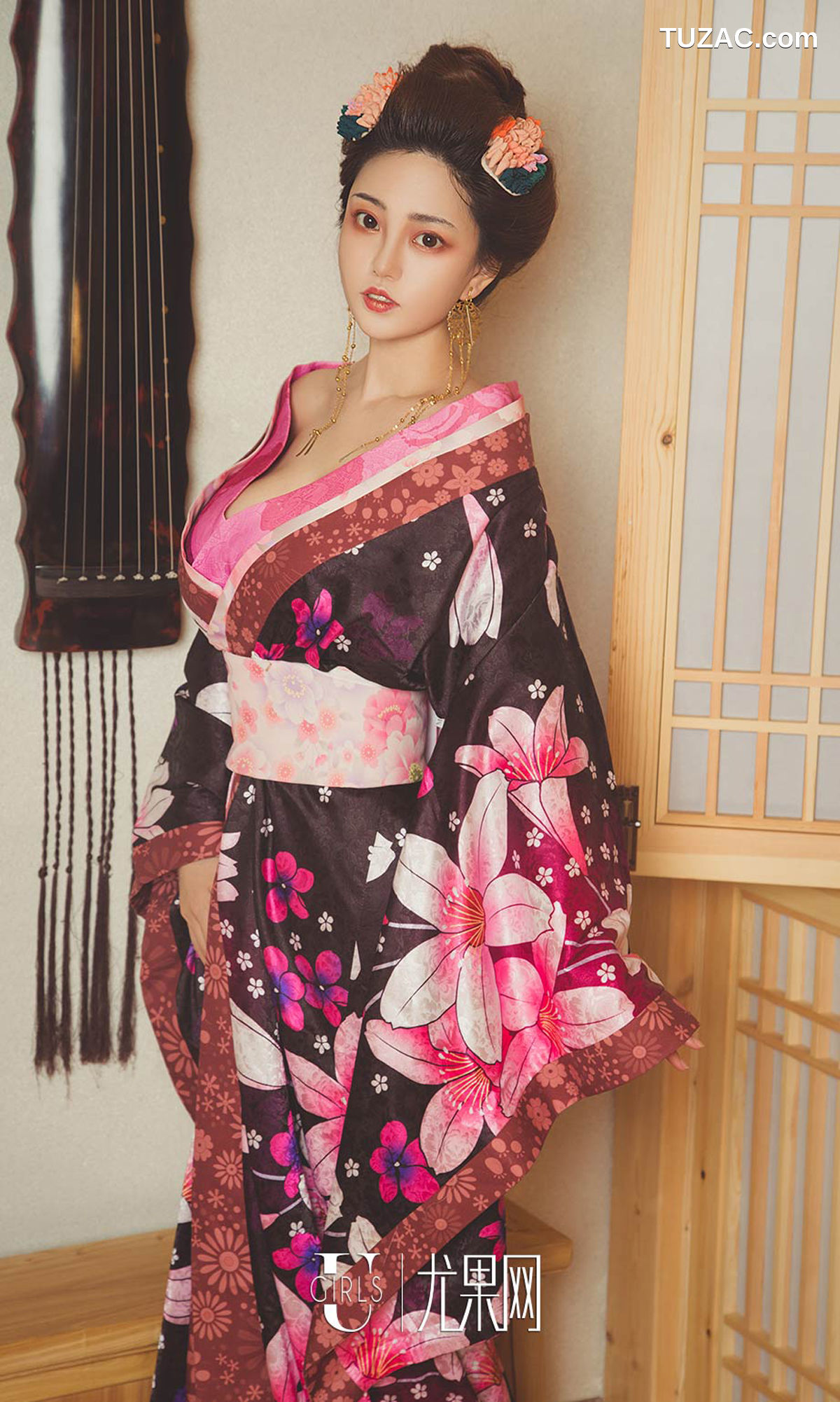 UGirlsApp尤果圈爱尤物-1170-陈果果-孟十朵-球球-《艺伎回忆录》