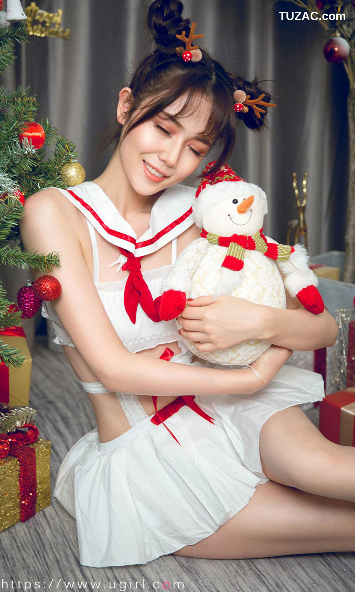 UGirlsApp尤果圈爱尤物-1679-唐小糖-《制服少女圣诞秀》