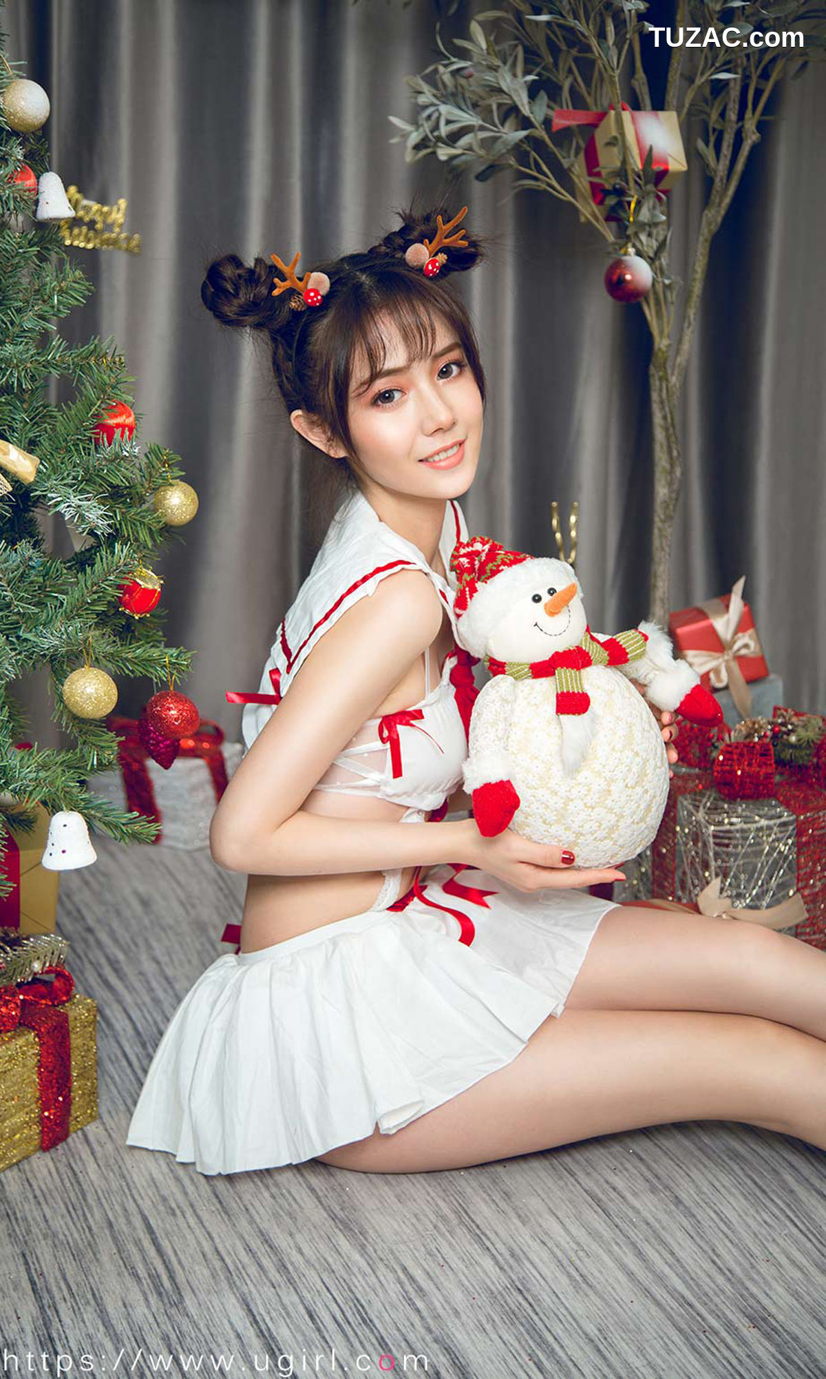 UGirlsApp尤果圈爱尤物-1679-唐小糖-《制服少女圣诞秀》