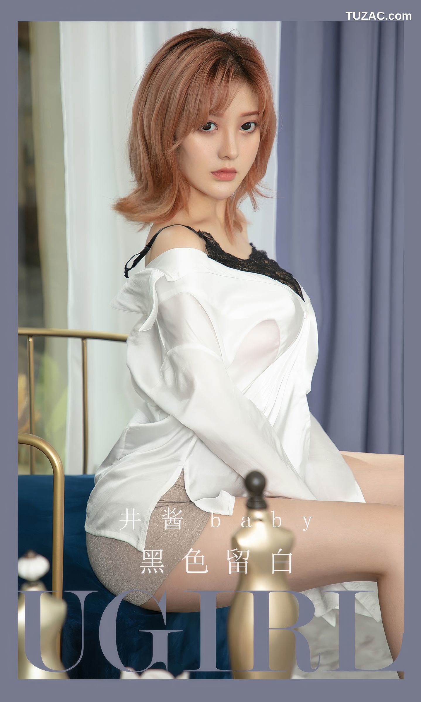 UGirlsApp尤果圈爱尤物-2913-井酱baby-《黑色留白》-2024.08.03