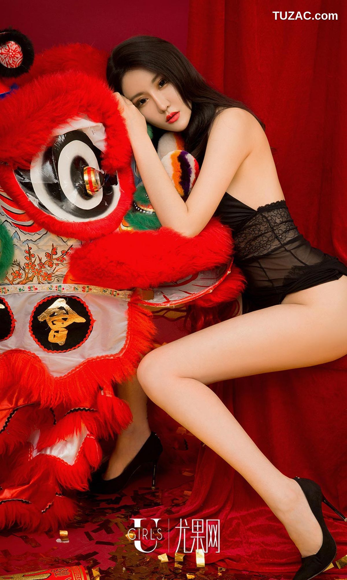 UGirlsApp尤果圈爱尤物-620-宁然-Mikka-施诗-《鸡祥如意》