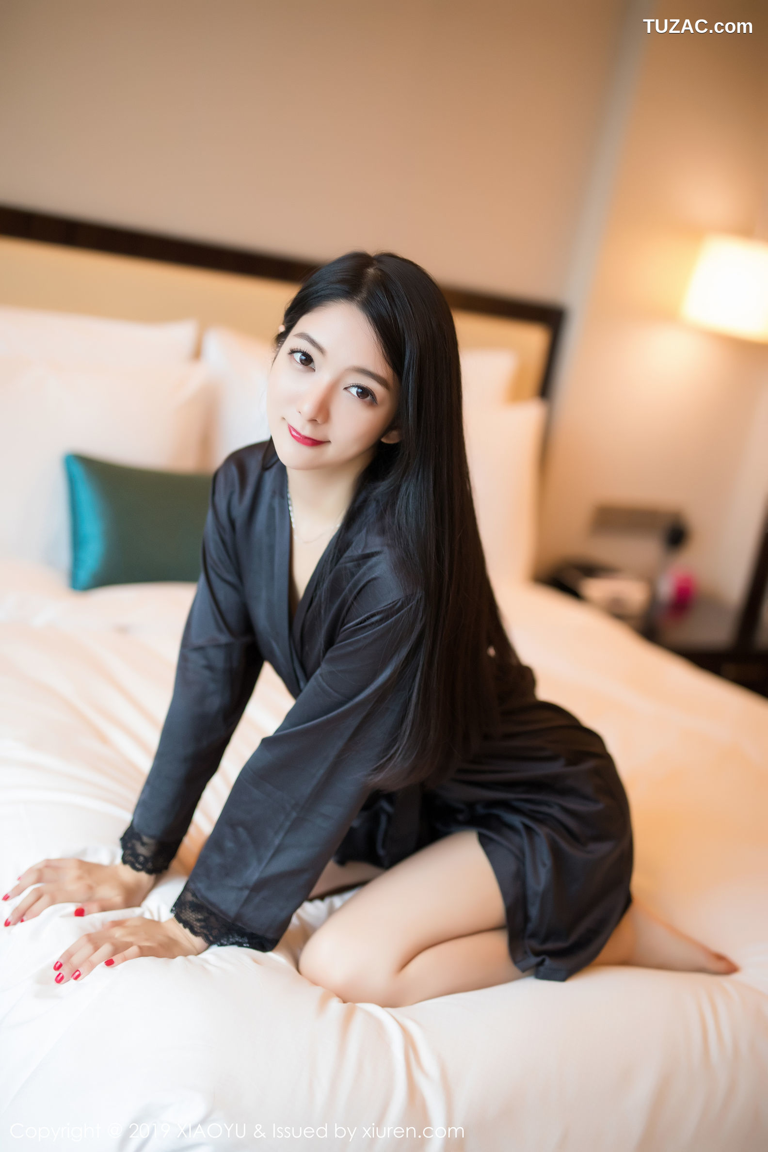 XiaoYu语画界-103-angela喜欢猫-《魅惑的黑色内衣》-2019.07.04