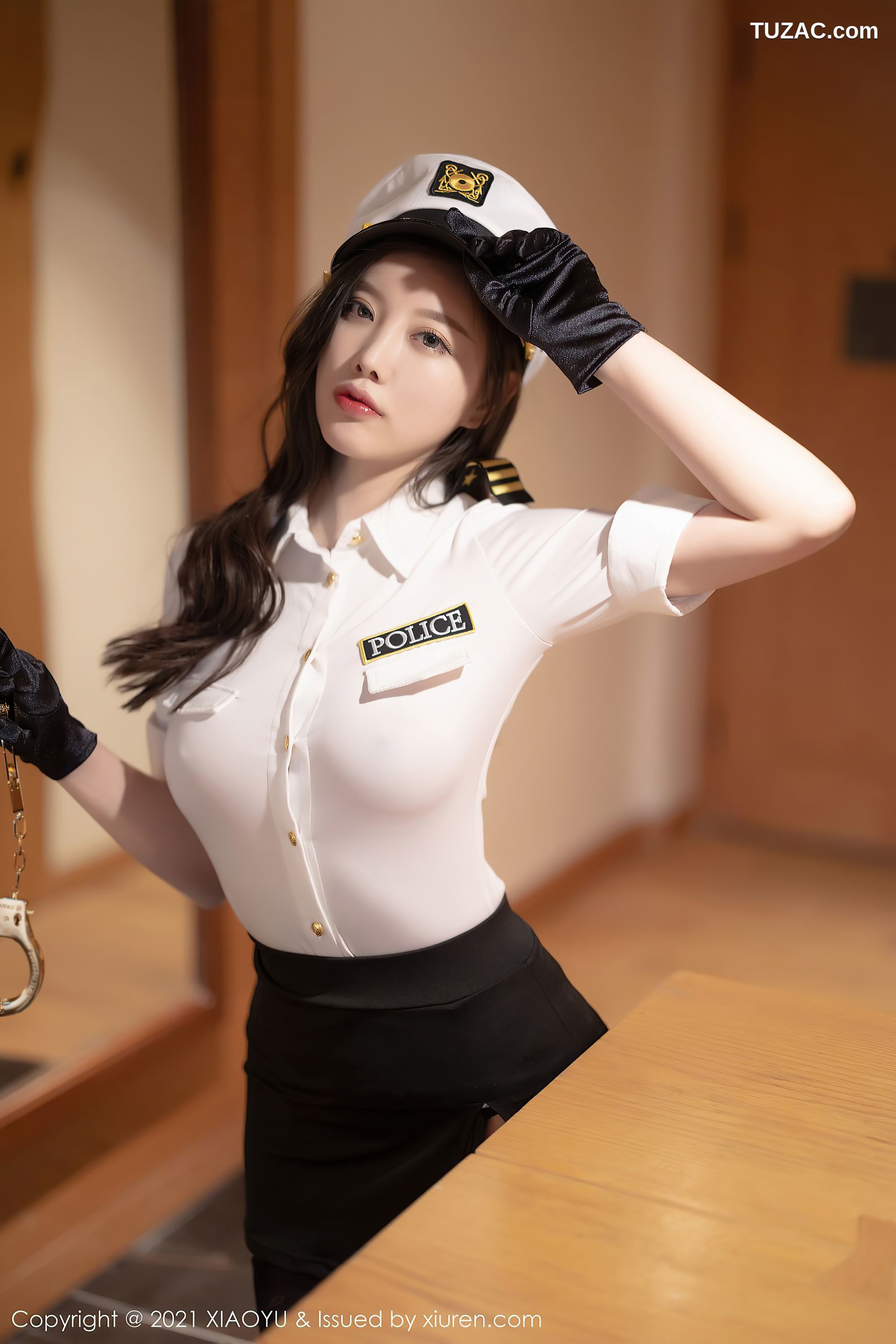 XiaoYu语画界-673-杨晨晨Sugar-广西心愿旅拍女警制服-2021.12.10