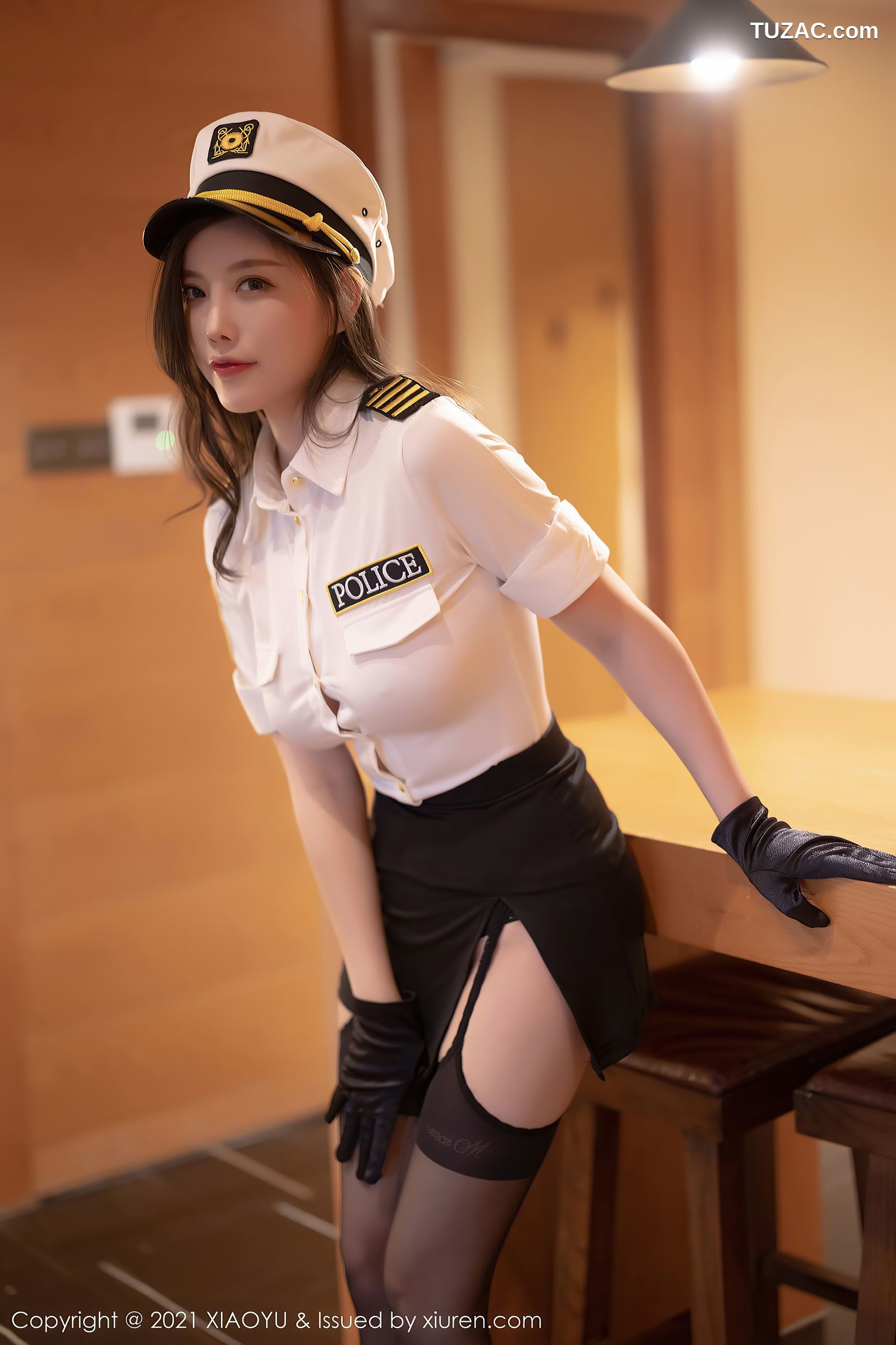 XiaoYu语画界-673-杨晨晨Sugar-广西心愿旅拍女警制服-2021.12.10