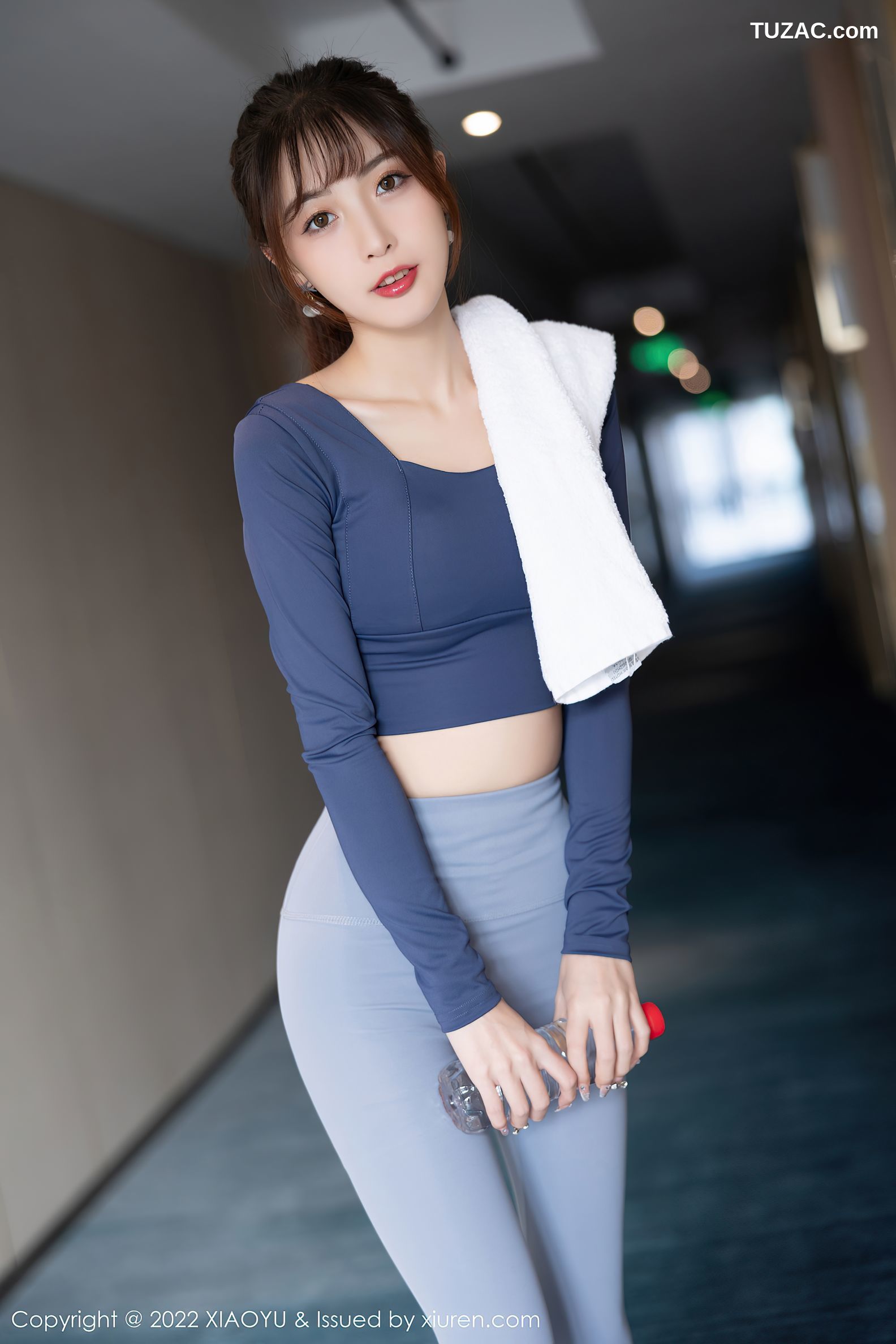 XiaoYu语画界-755-林星阑-运动装米色内衣超薄肉丝-2022.04.12
