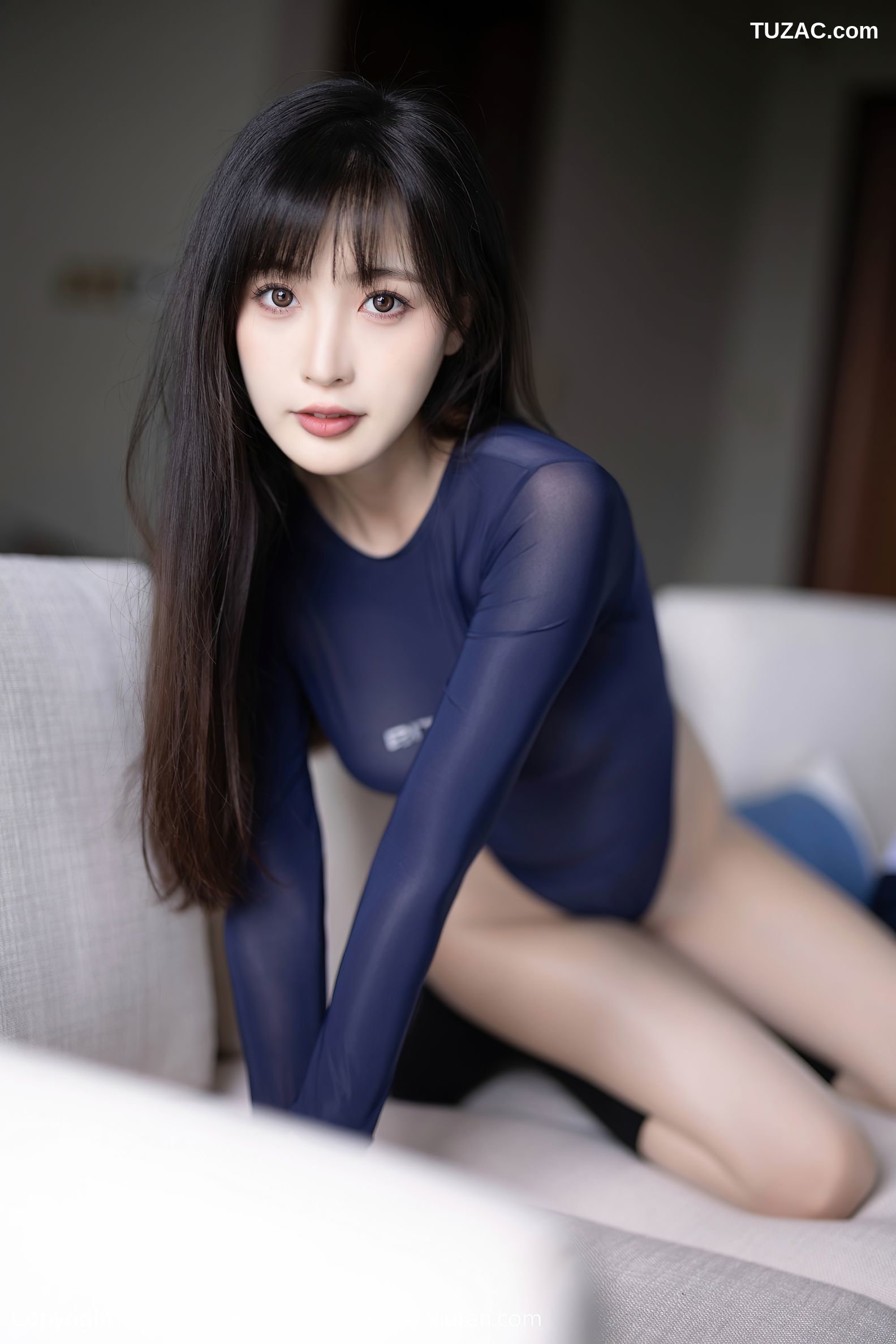 XiaoYu语画界-1045-林星阑-贵州旅拍-水手服学生装灰蓝死库水-2023.06.08