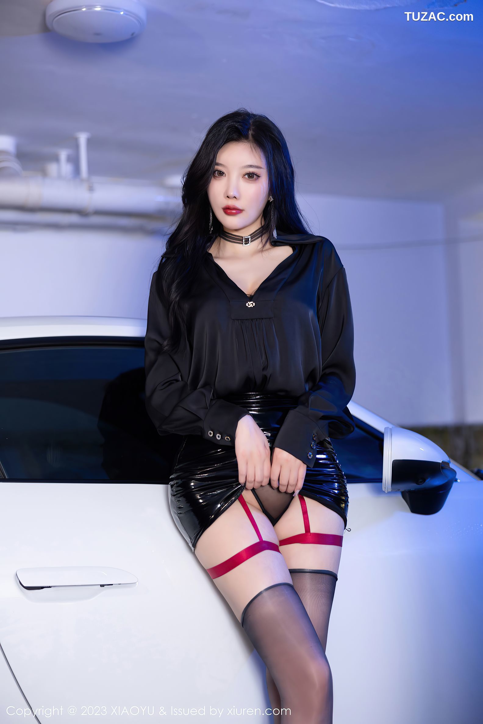 XiaoYu语画界-1148-杨晨晨Yome-黑色蕾丝情趣服饰-2023.11.17