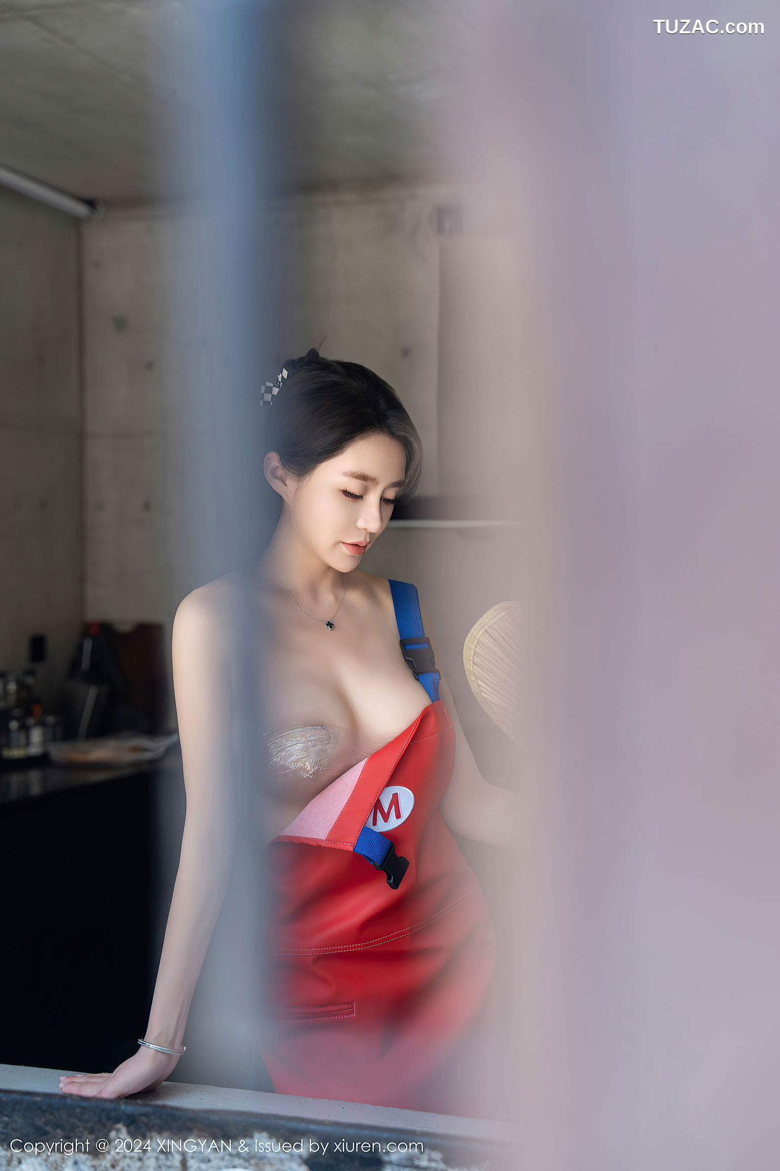 XingYan星颜社-253-林幼一-人妻红围裙保鲜膜内衣爆乳-2024.07.08