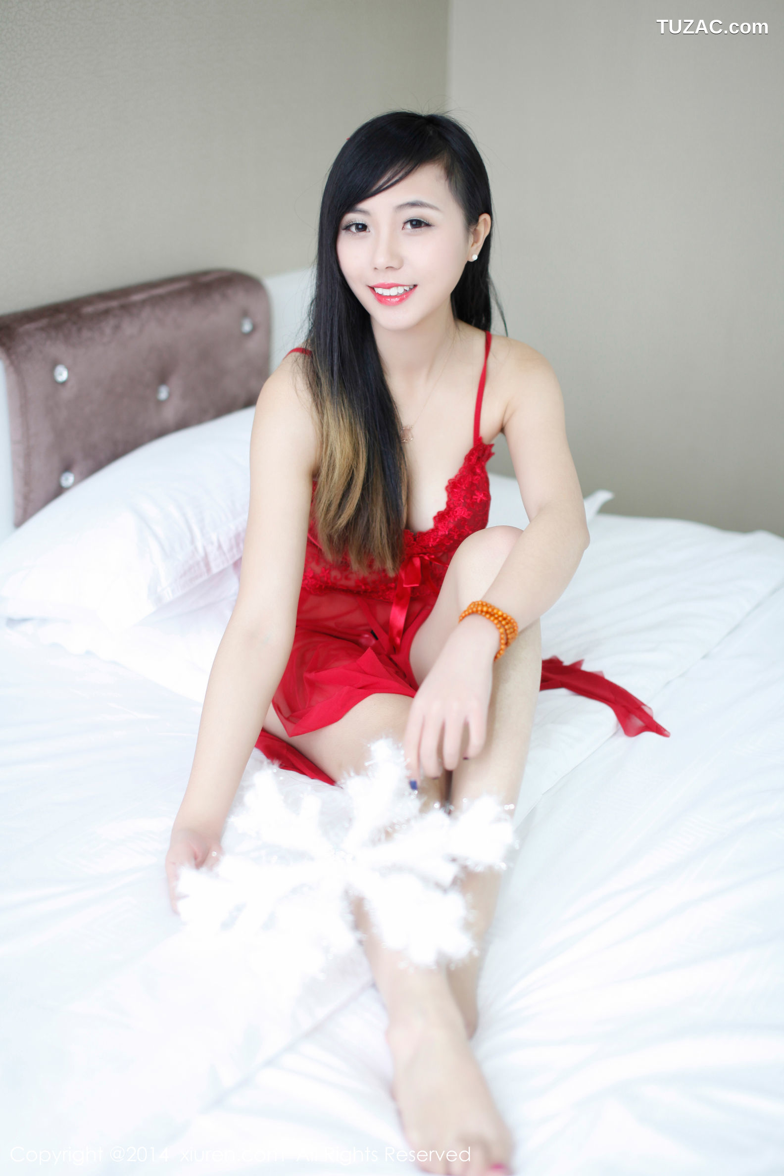 XiuRen秀人网-254-谢忱倬-甜美新人模特性感写真-2014.12.14