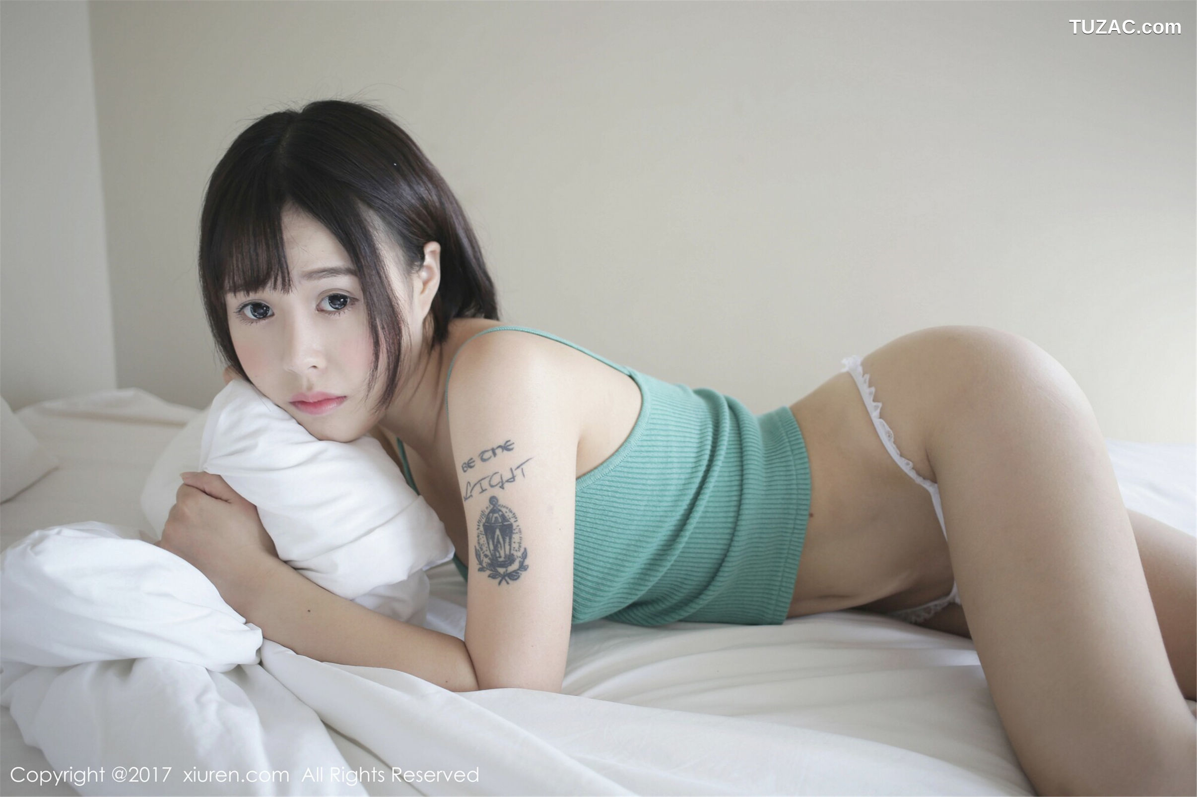 XiuRen秀人网-748-艾莉-《吊带小背心诱惑》-2017.05.04