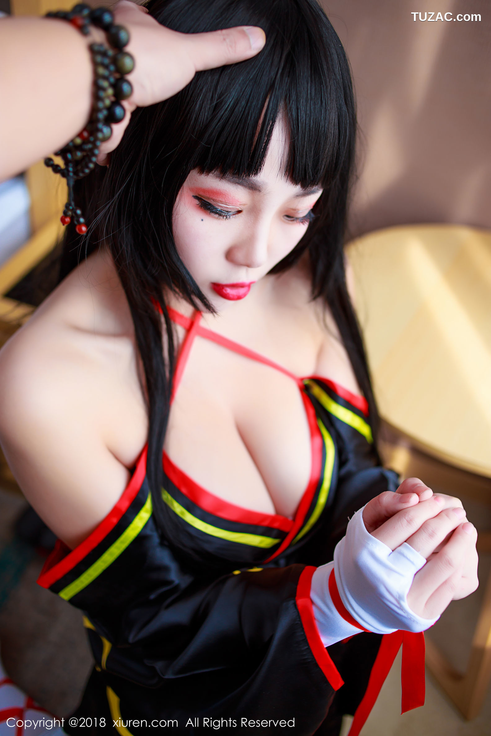 XiuRen秀人网-1118-模特米粒米粒-《热爱Cos的童颜巨乳软妹子》-2018.08.13
