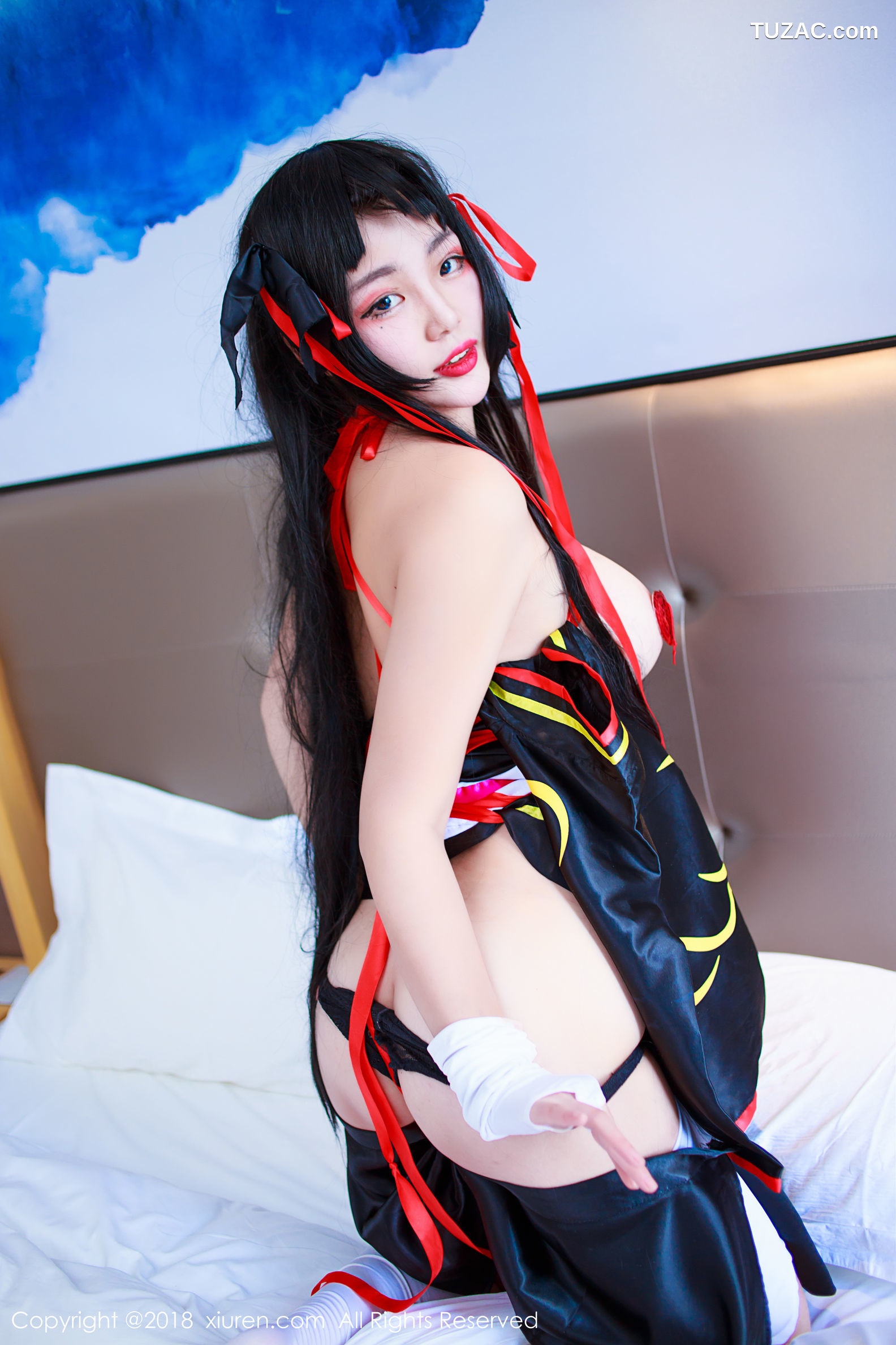 XiuRen秀人网-1118-模特米粒米粒-《热爱Cos的童颜巨乳软妹子》-2018.08.13
