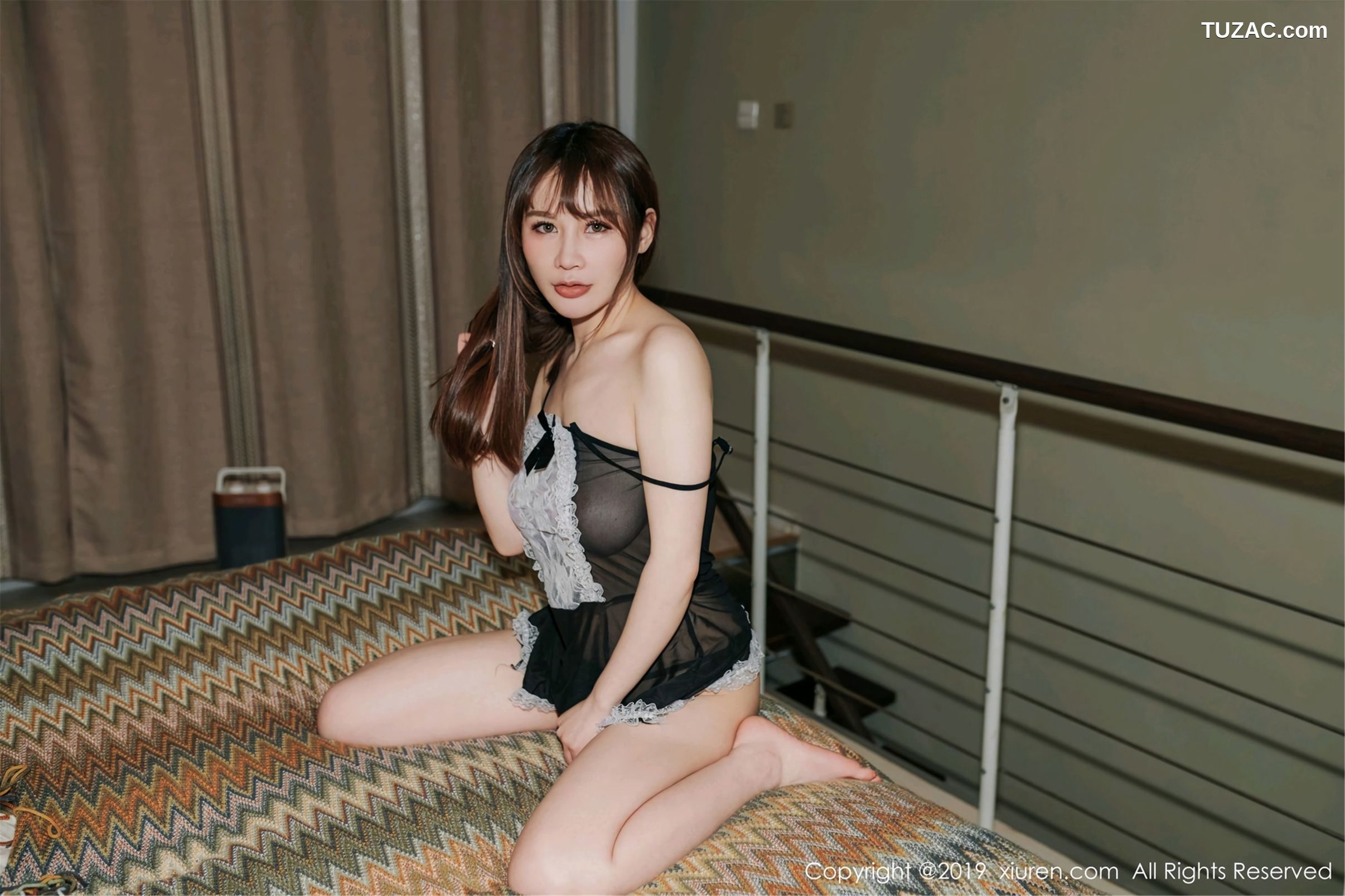 XiuRen秀人网-1422-苏可Er-《古风内衣与蕾丝制服女仆》-2019.04.28