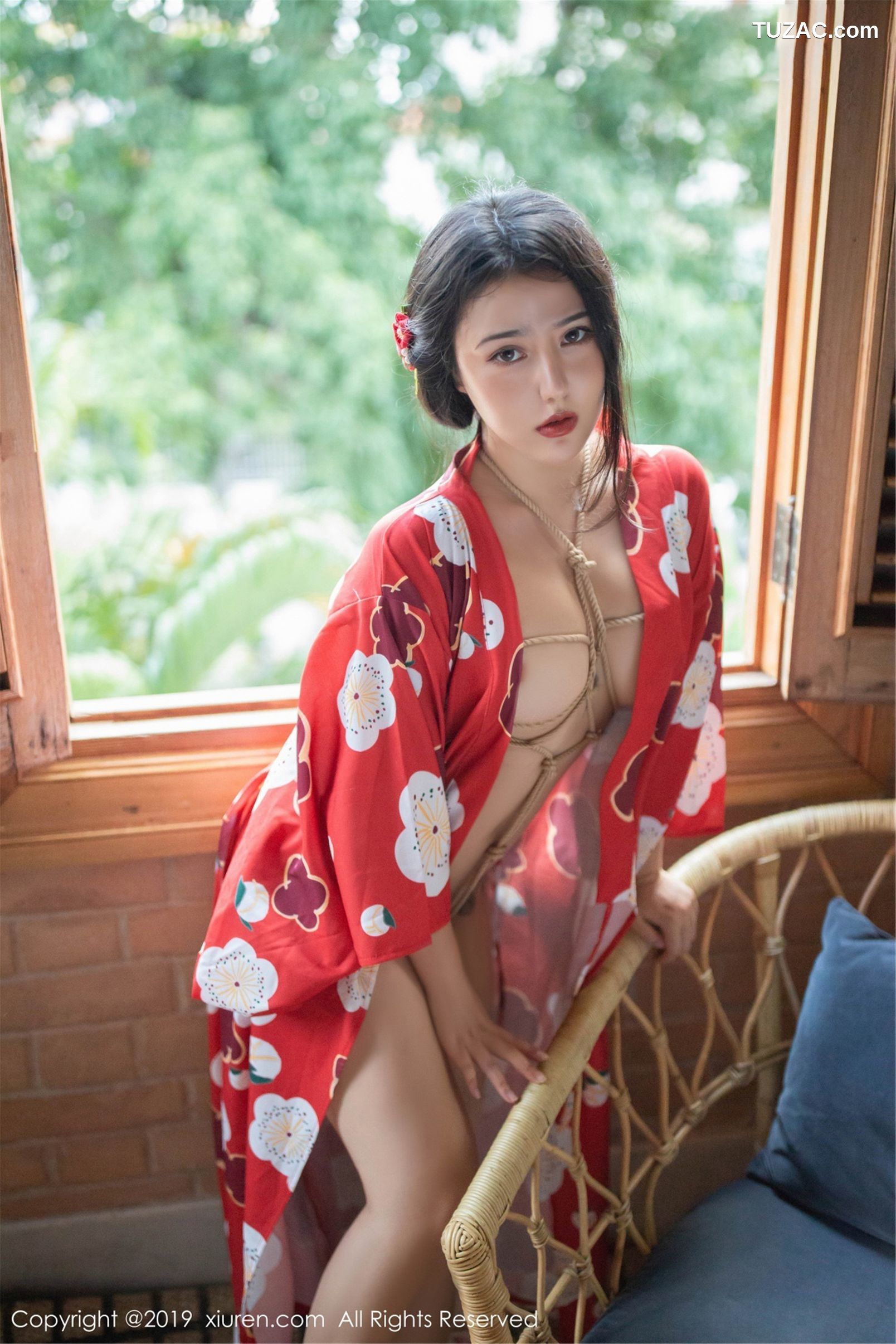 XiuRen秀人网-1492-玛鲁娜-《韵味的和服-激情束缚的捆绑》-2019.06.11