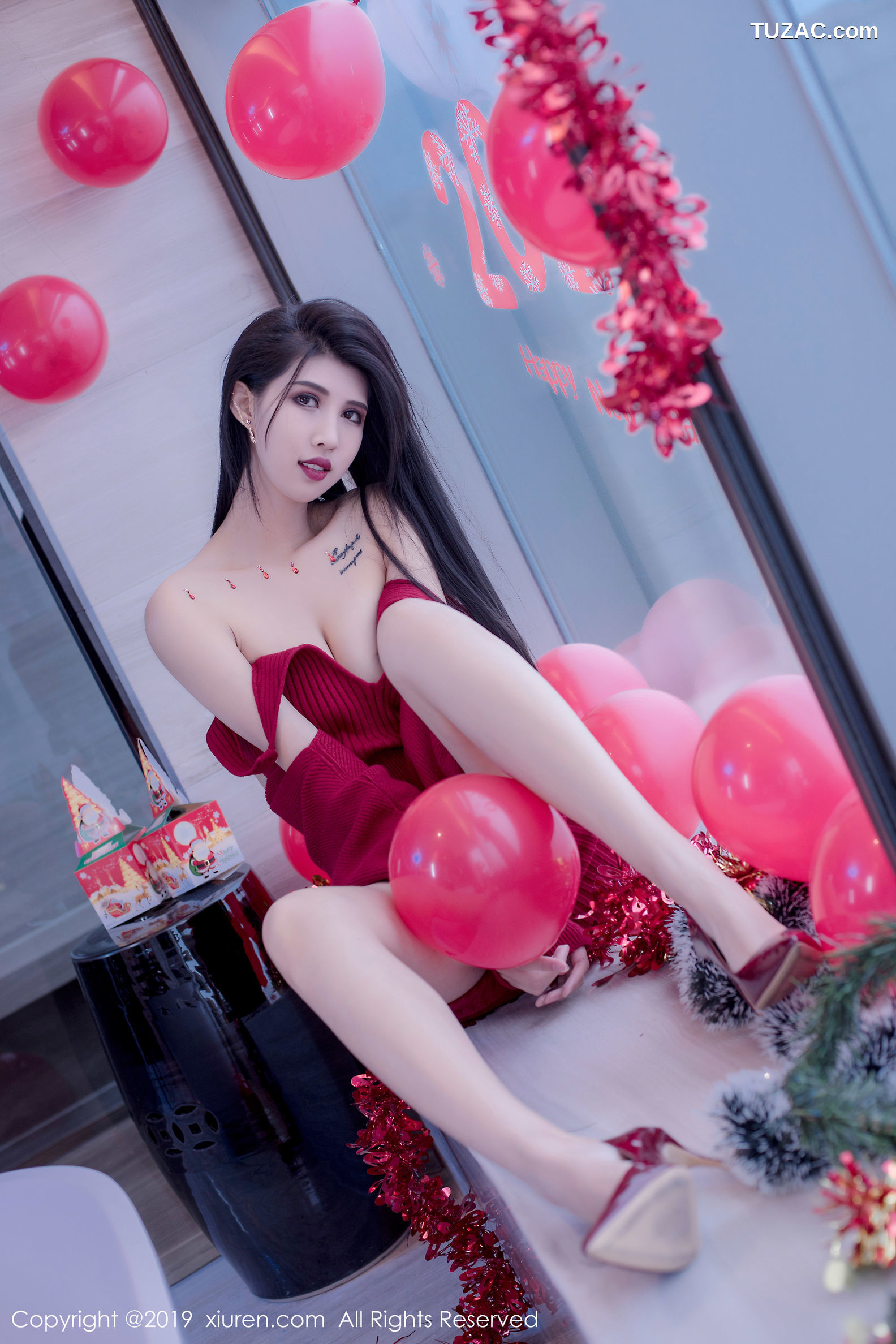 XiuRen秀人网-1871-葛征-《圣诞新年主题》-2019.12.23