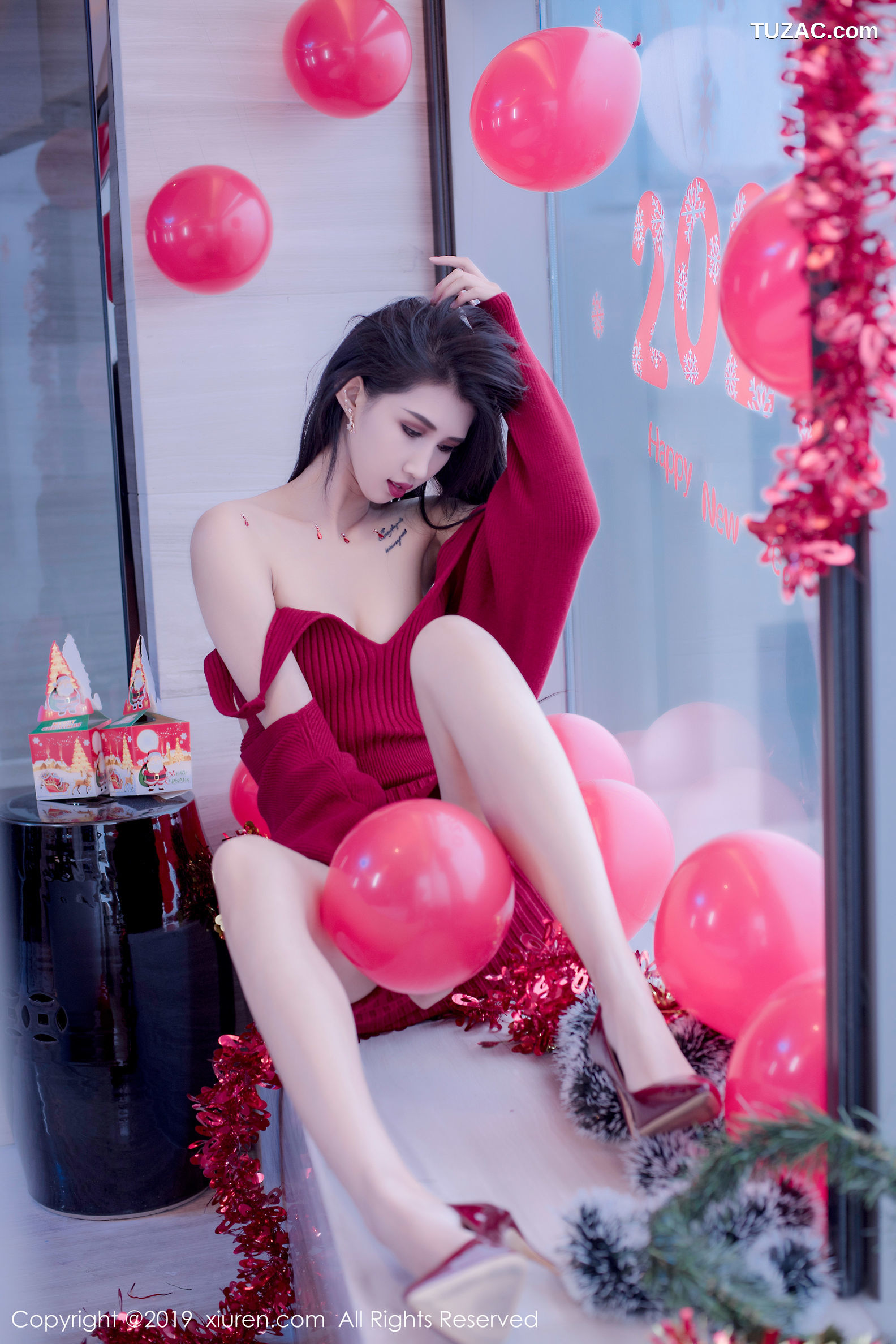 XiuRen秀人网-1871-葛征-《圣诞新年主题》-2019.12.23