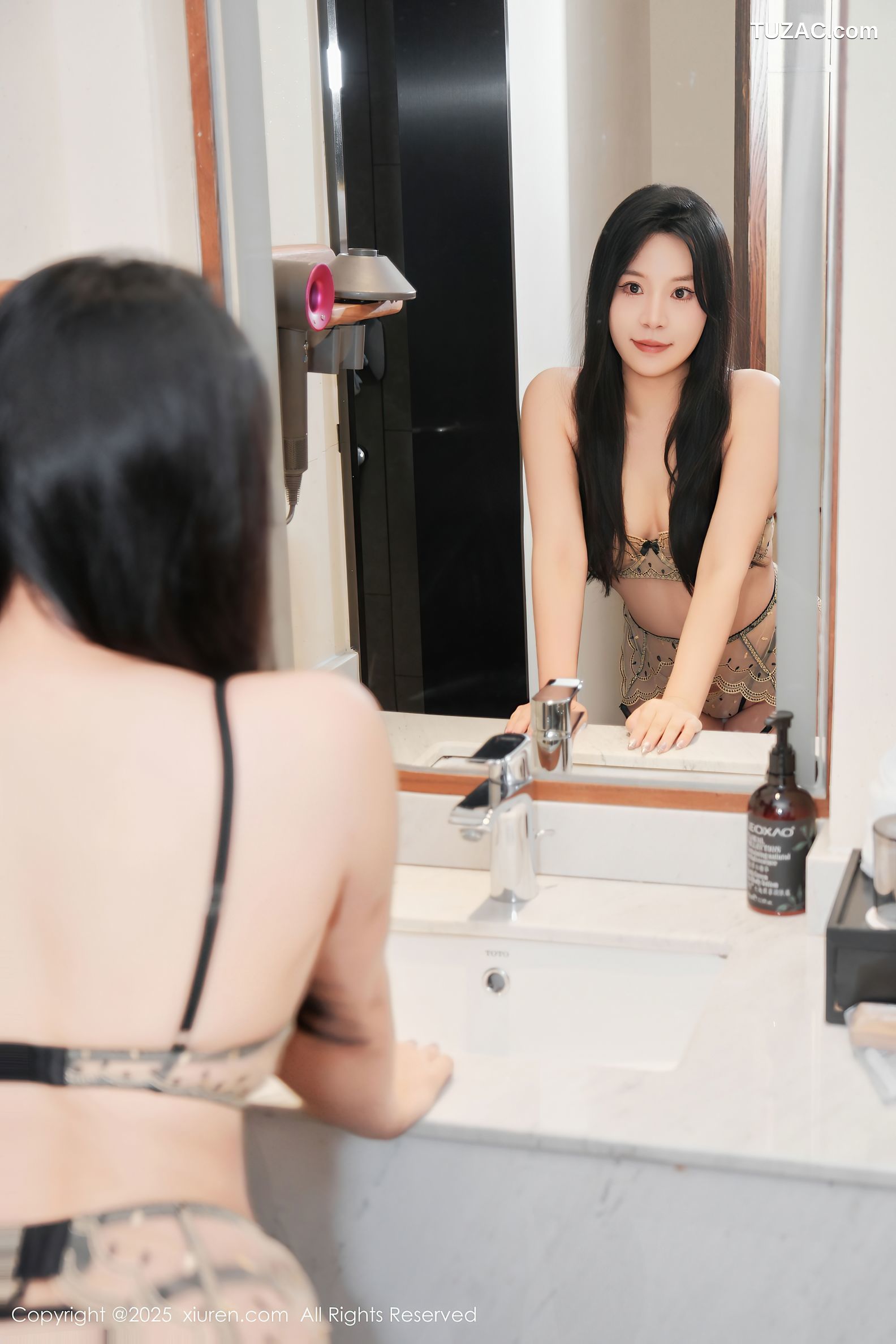 XiuRen秀人网-10028-麦田-轻透肉色内衣浴室湿身爆乳-2025.03.17