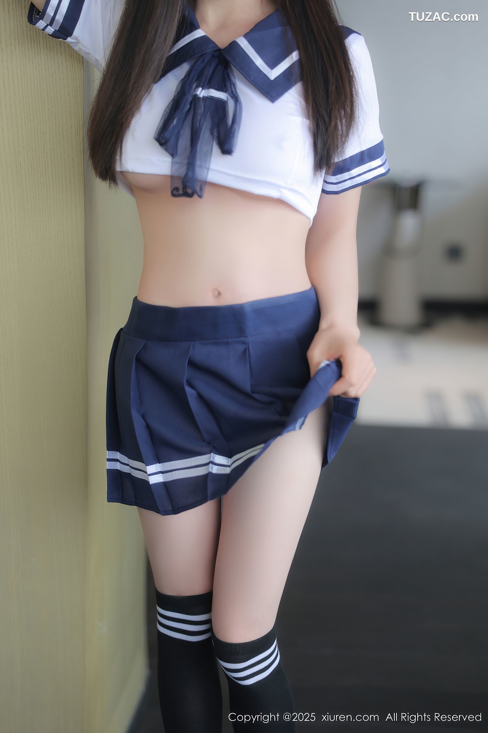 XiuRen秀人网-10298-Annie_baby-性感JK制服水手T水手短裙-2025.05.20