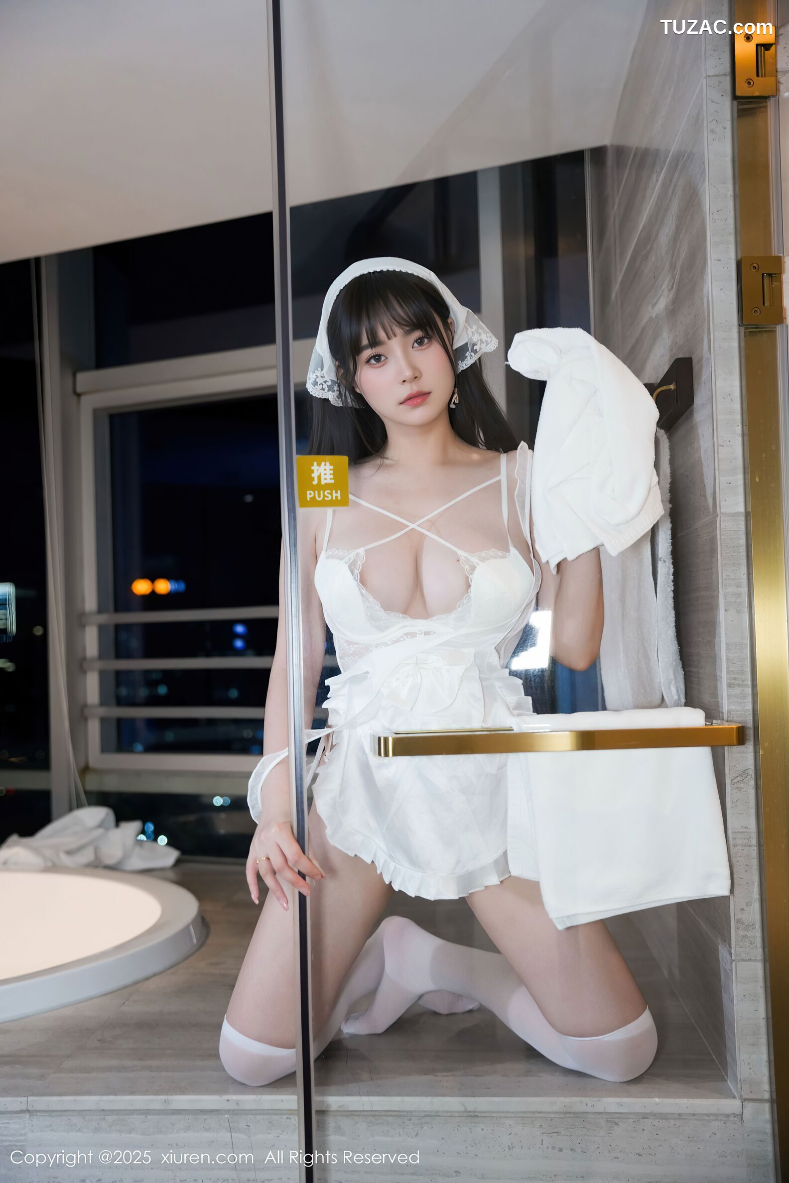 XiuRen秀人网-10631-软情-白纱情趣女仆装-2025.08.08