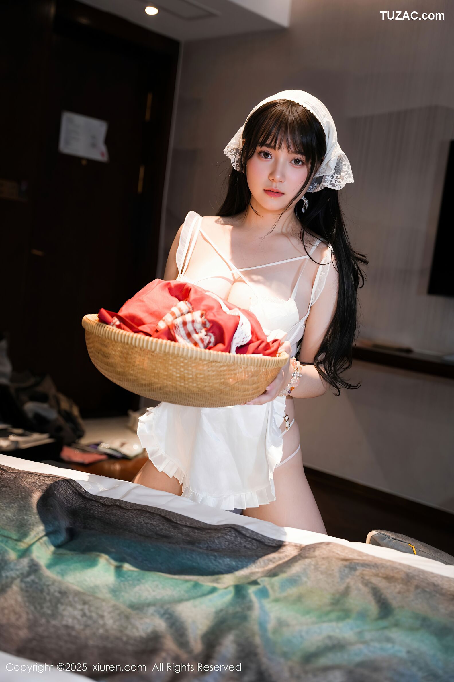 XiuRen秀人网-10631-软情-白纱情趣女仆装-2025.08.08